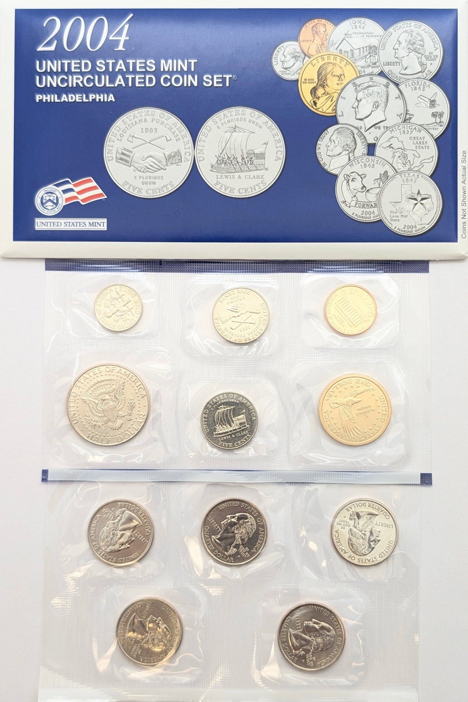 2004-P US Mint Uncirculated Coin Set - 2
