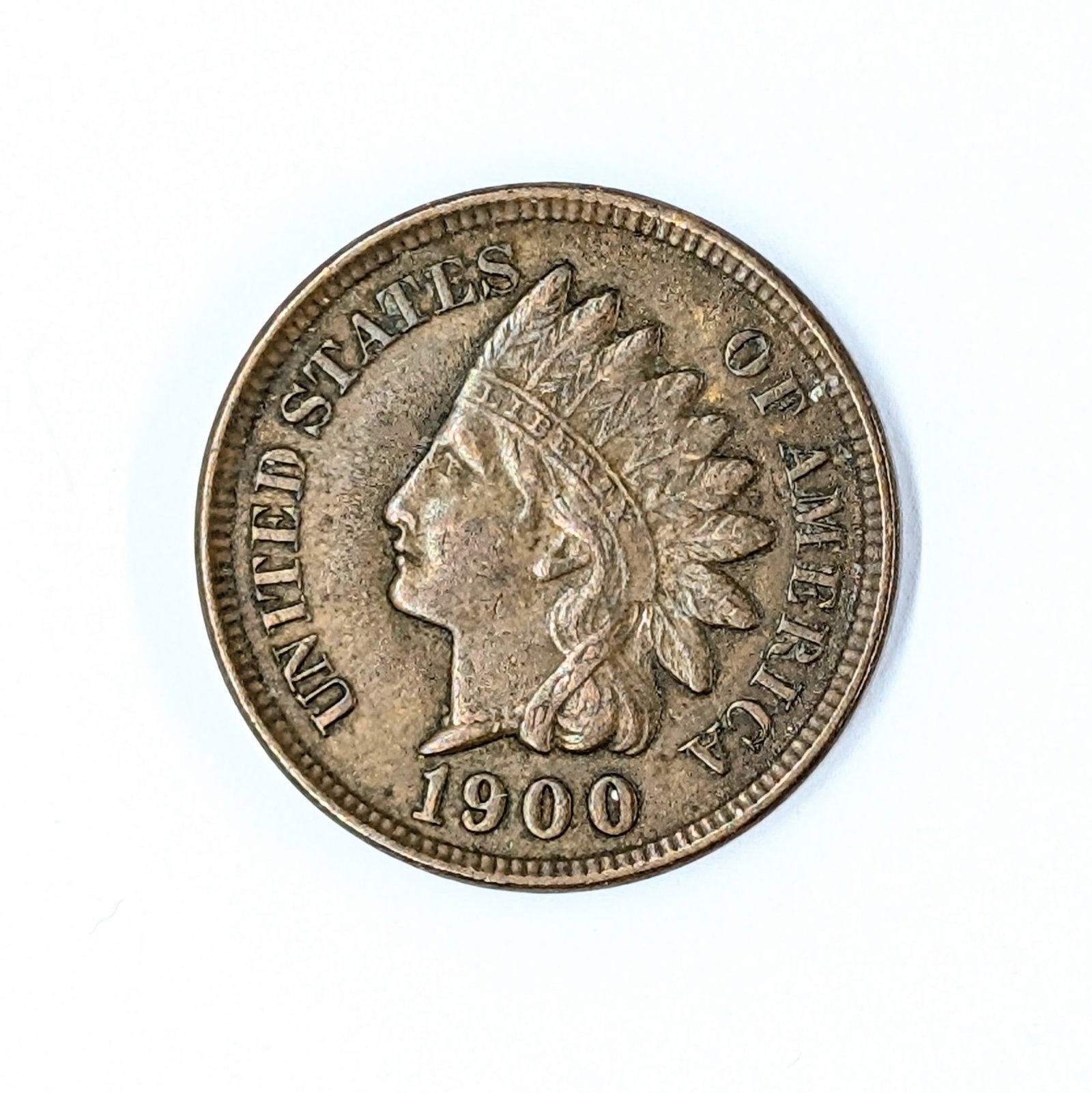 1900 Indian Head Cent - Full 'Liberty': Coin