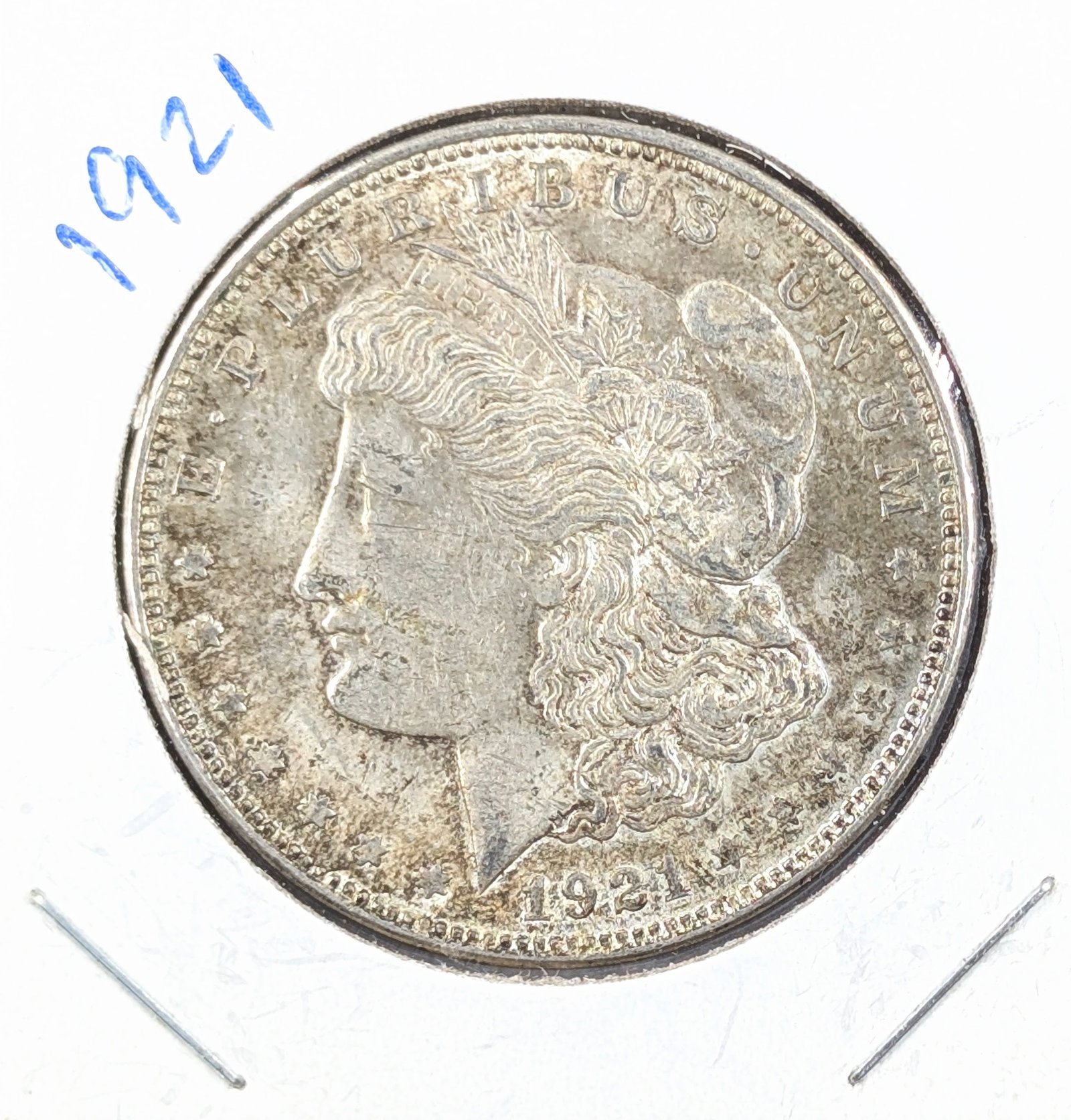 1921 Morgan Silver Dollar (1 of 2)