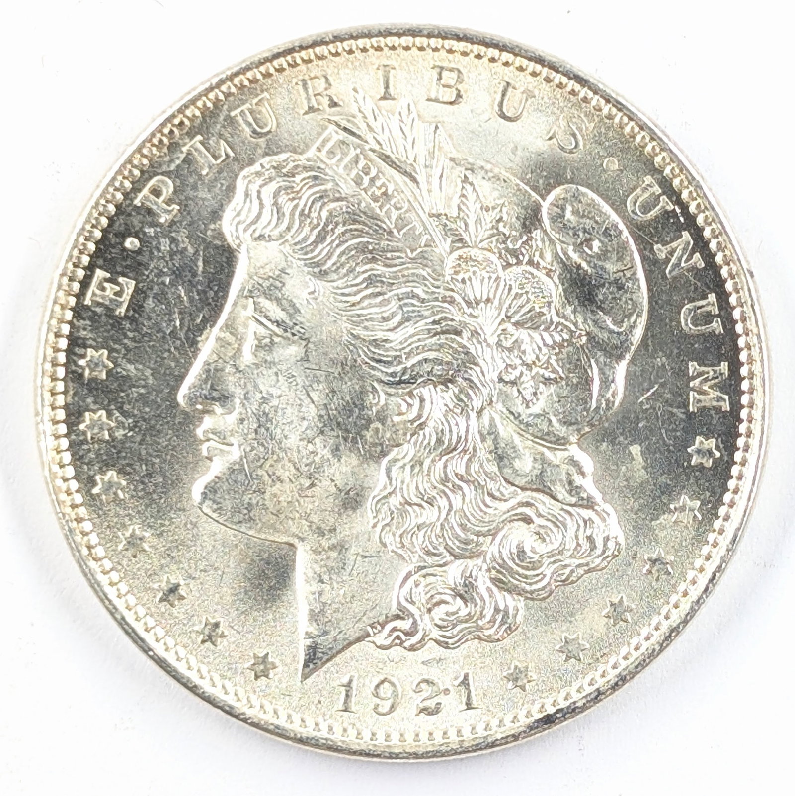 1921 Morgan Silver Dollar (1 of 2)
