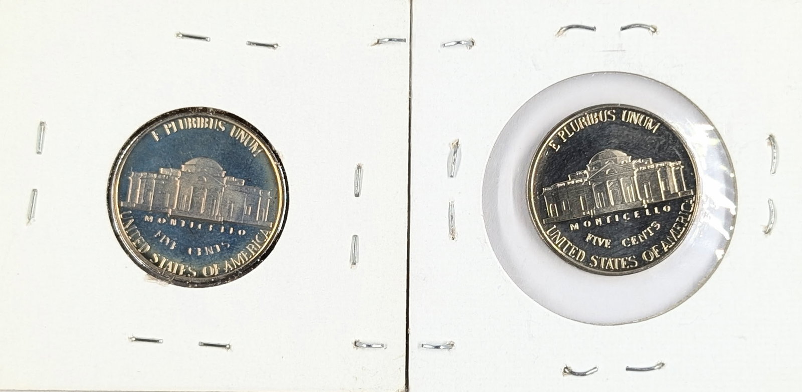 Lot of 2 Proof Jefferson Nickels - 1981-S, 1994-S - 2