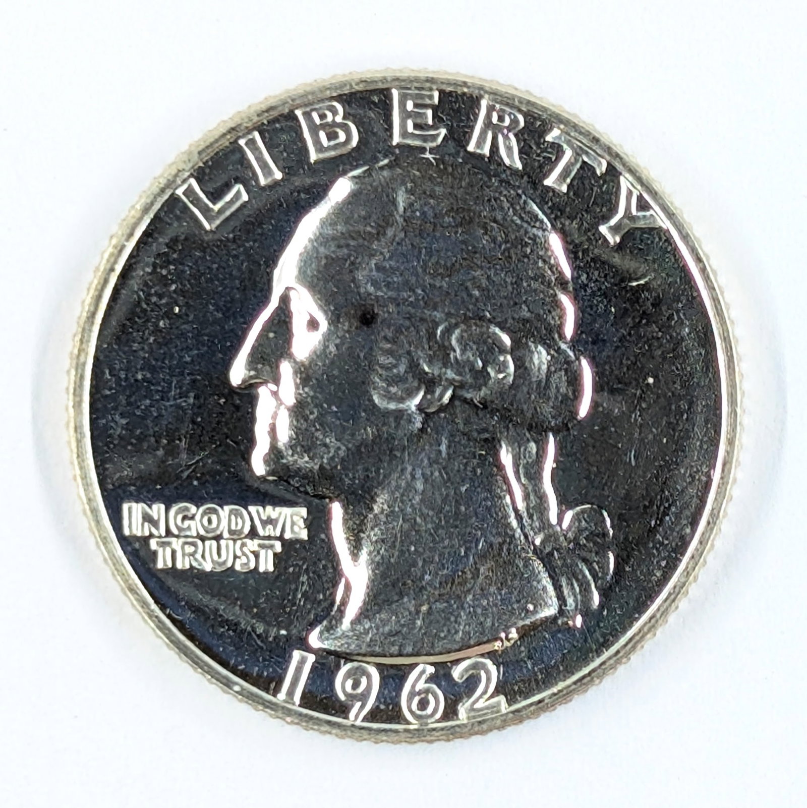 1962 Silver Washington Quarter - Proof: Silver