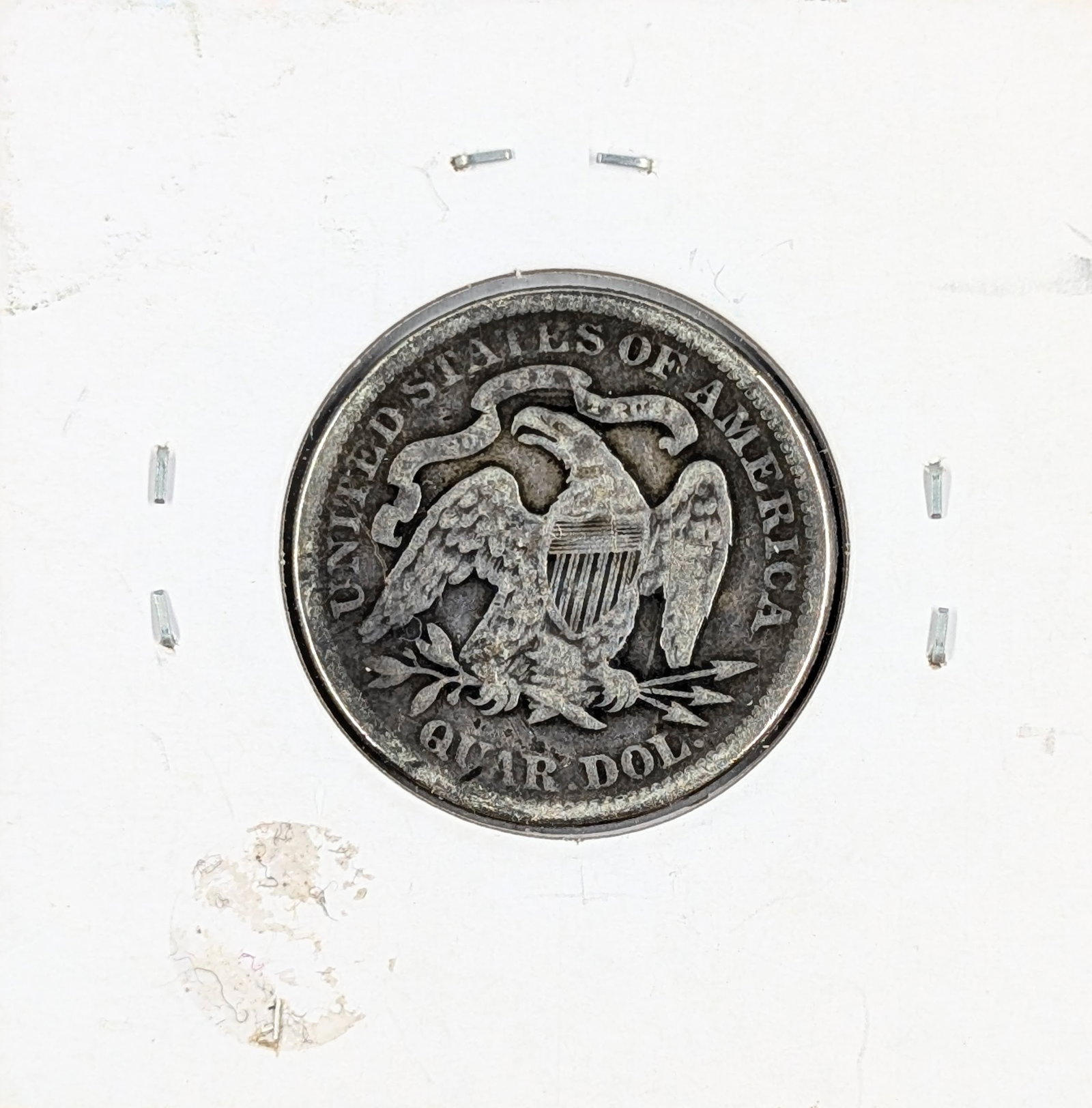 1877 Silver Liberty Seated Quarter - 2