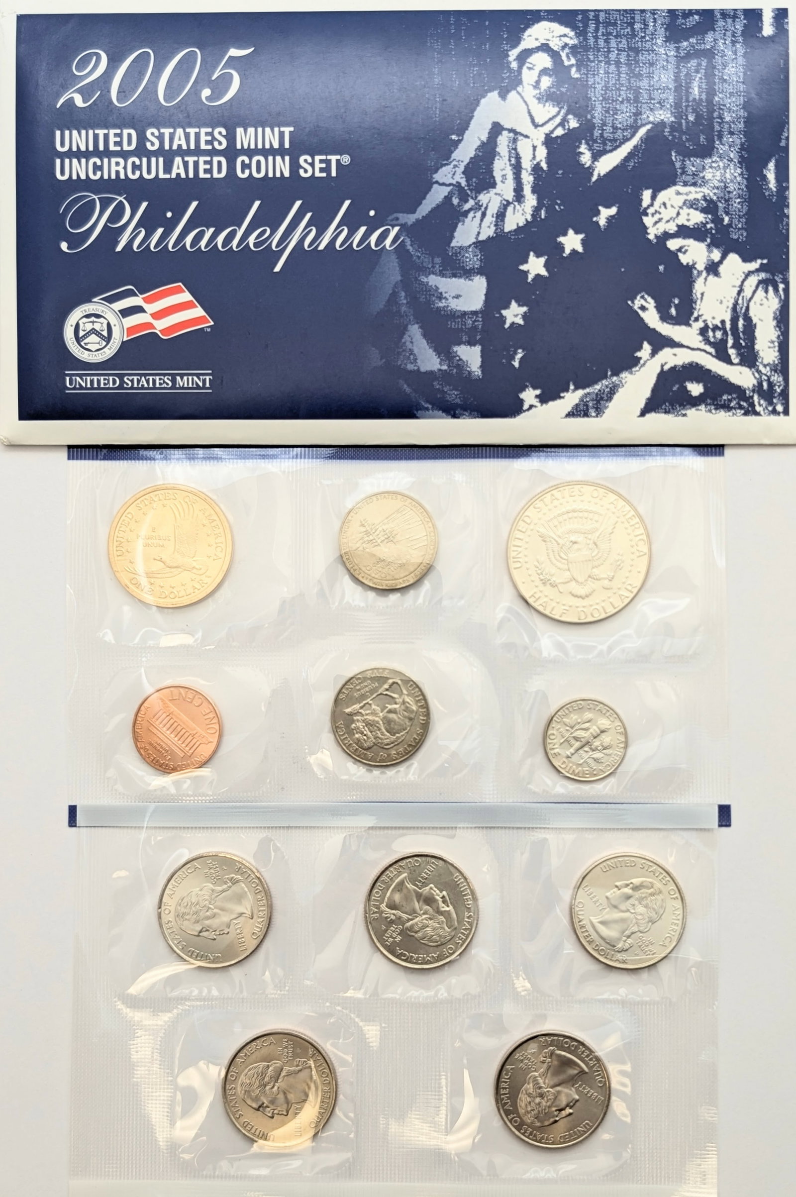2005-P US Mint Uncirculated Coin Set - 2