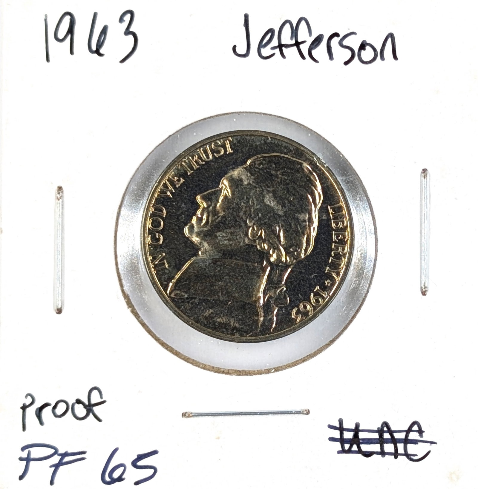 1963 Jefferson Nickel - Proof (1 of 2)