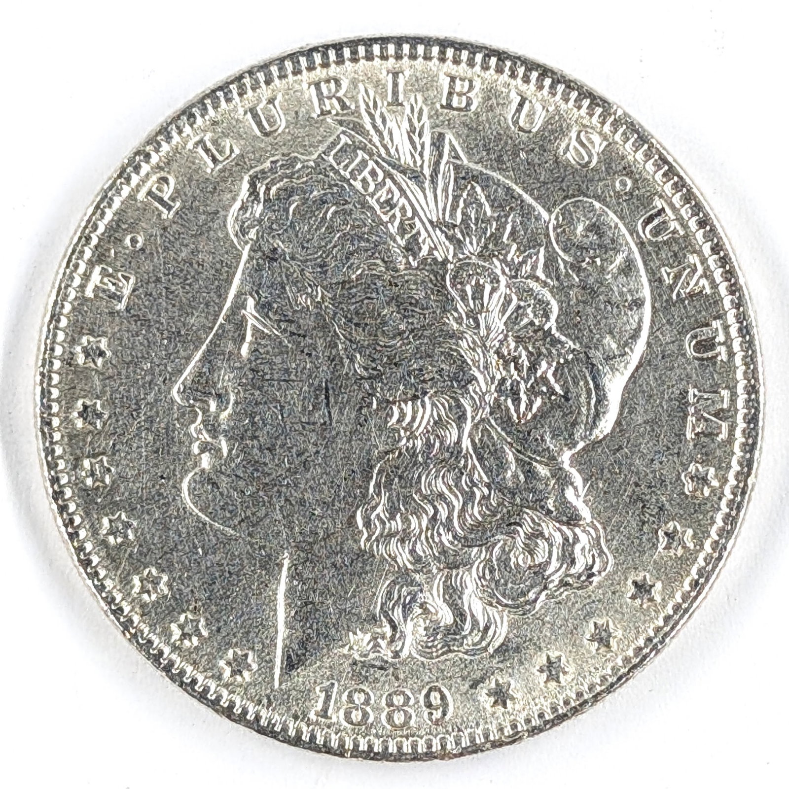 1889 Morgan Silver Dollar: Silver