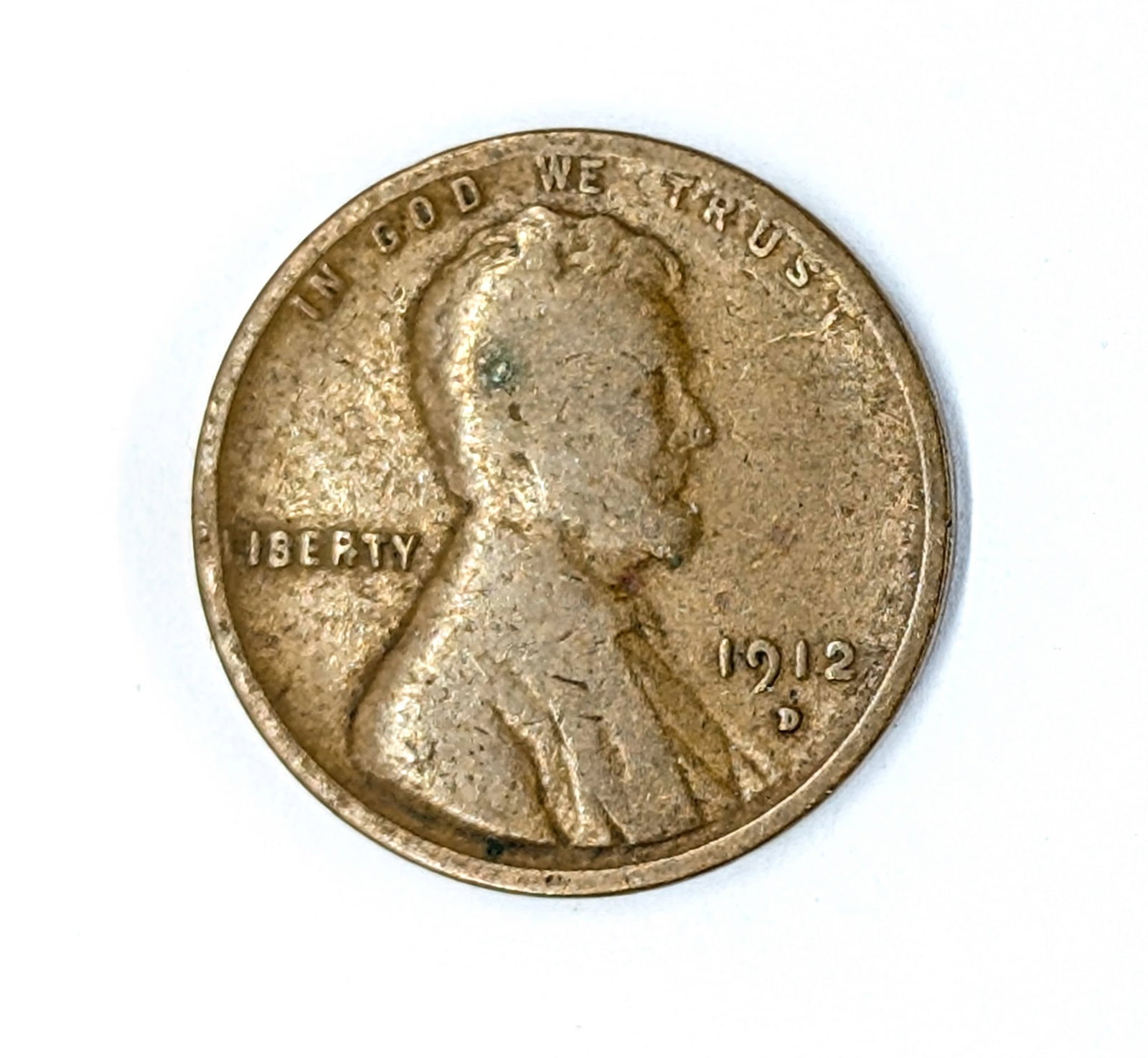 1912-D Wheat Cent- Semi Key Date: Coin