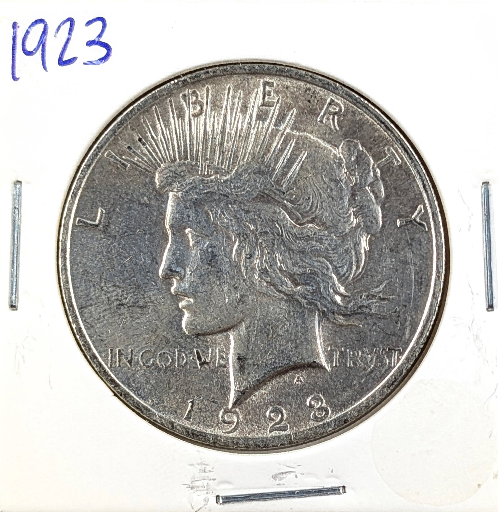 1923 Silver Peace Dollar: Silver