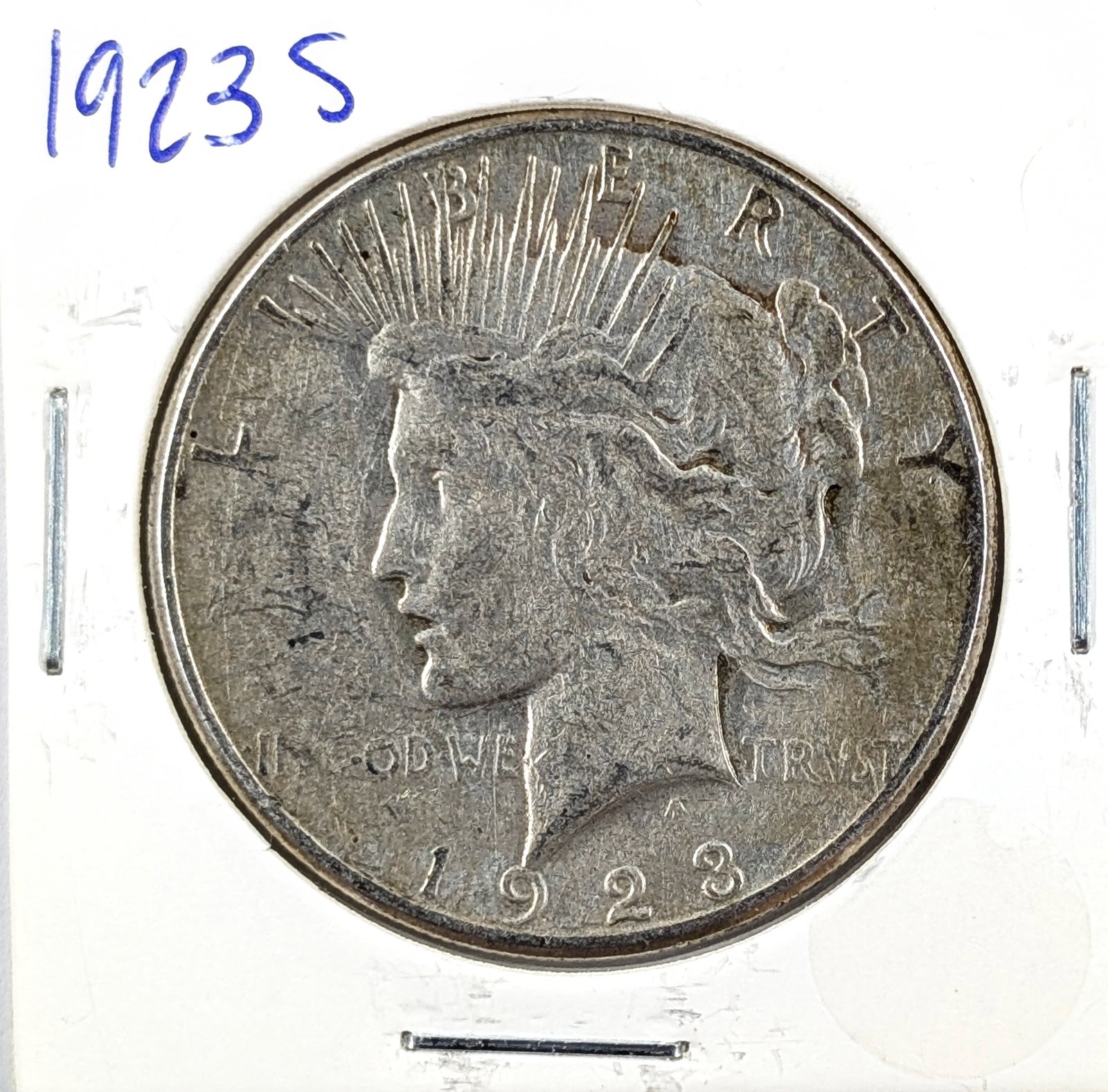 1923-S Silver Peace Dollar: Silver