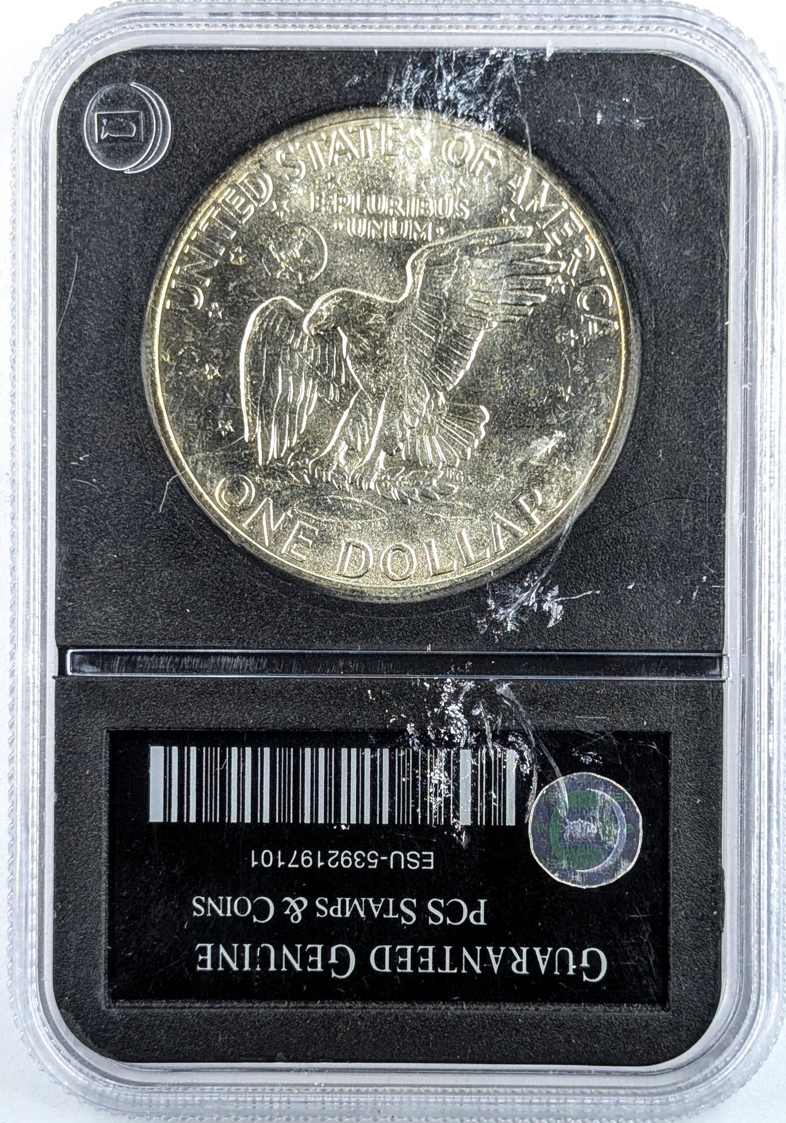PCS 1971-S Genuine Uncirculated Silver Eisenhower Dollar - 2