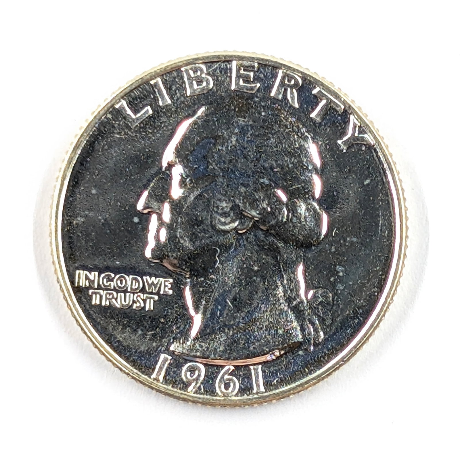1961 Silver Washington Quarter- Proof: Silver