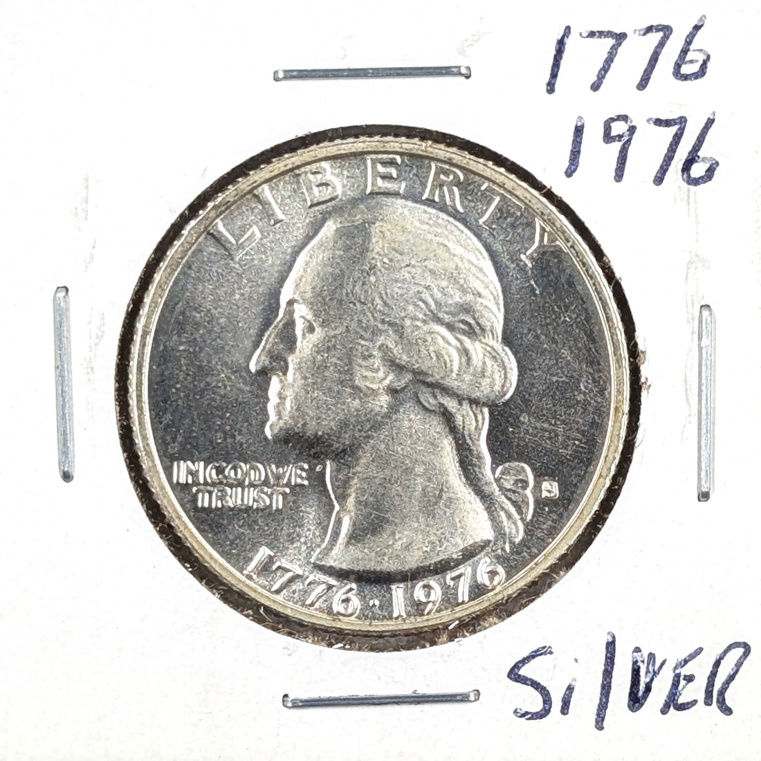 1976 Silver Bicentennial Quarter- Uncirculated (1 of 2)