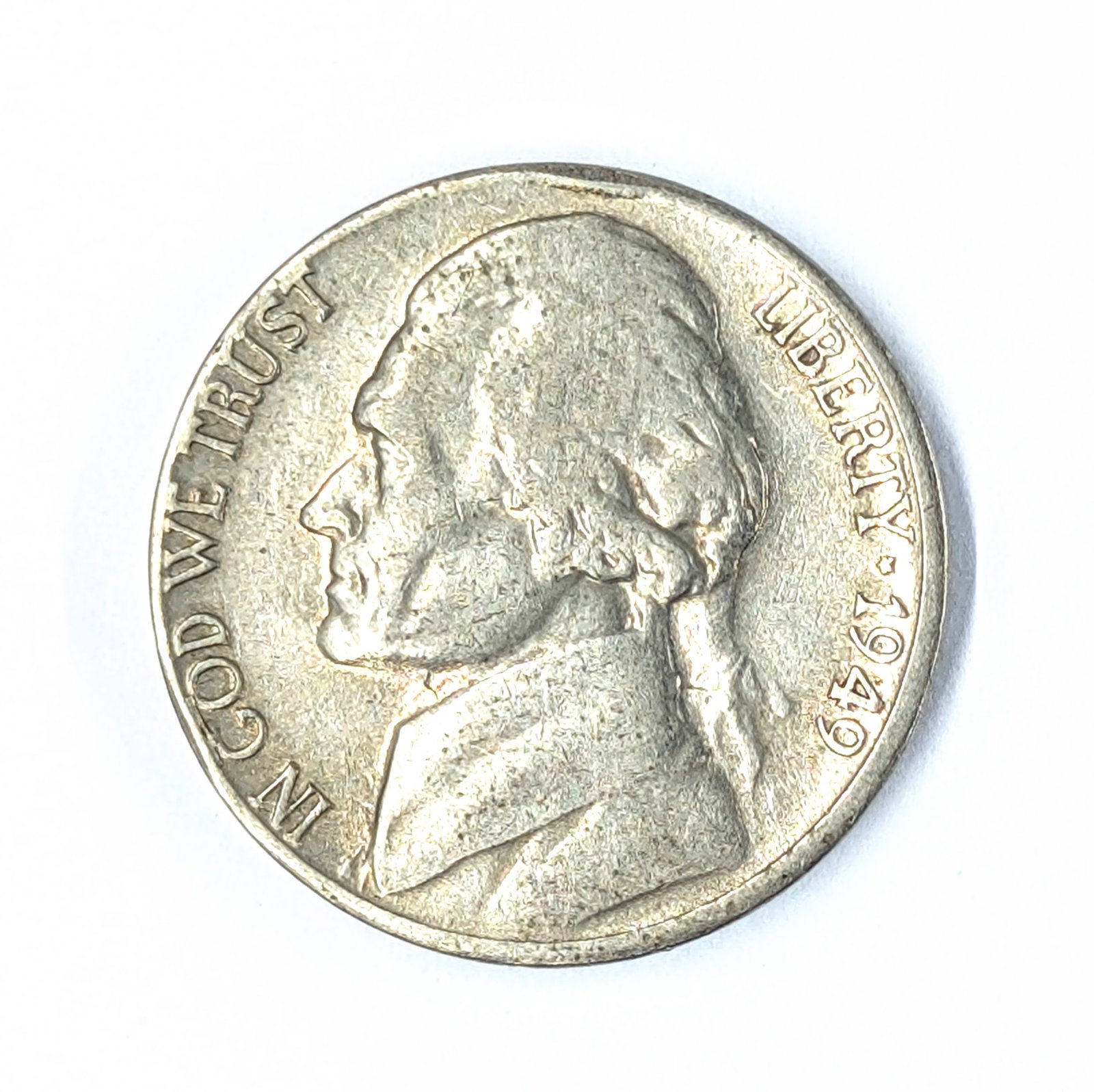 1949-S Jefferson Nickel: Coin