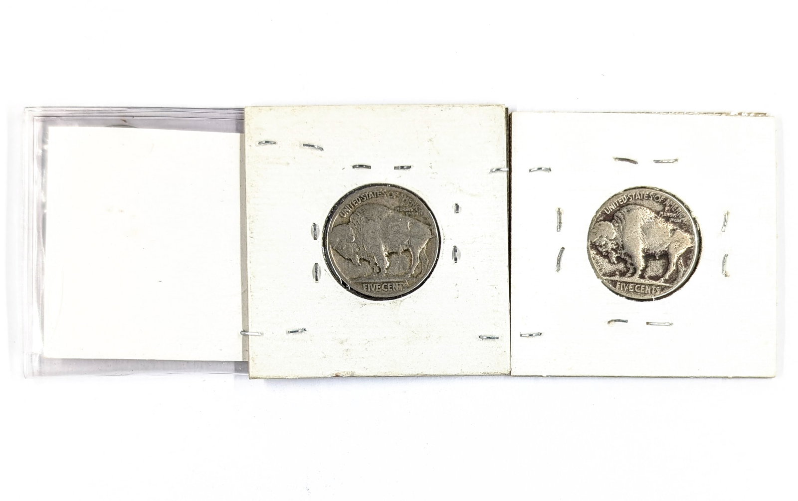 lot of 3 Buffalo Head Nickels- 1926, 1927, 1937 - 2