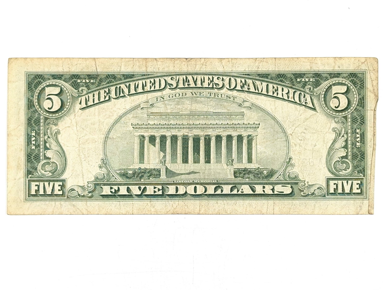 1963 $5 Note - Red Seal - 2