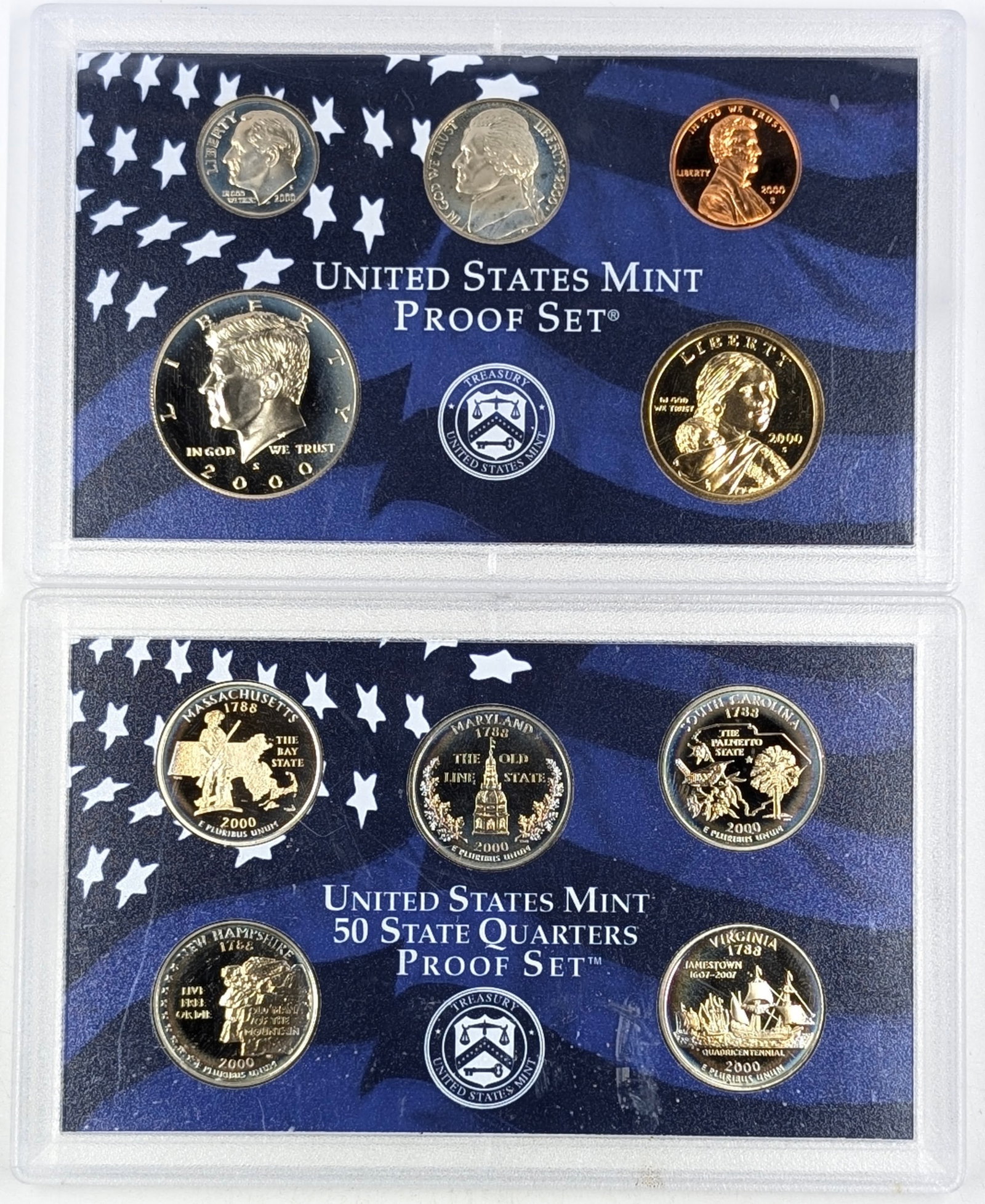 2000 US Mint Proof Set: No Box