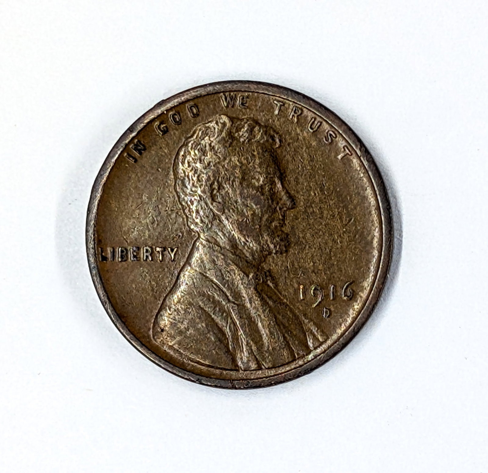 1916-D Wheat Cent: Coin