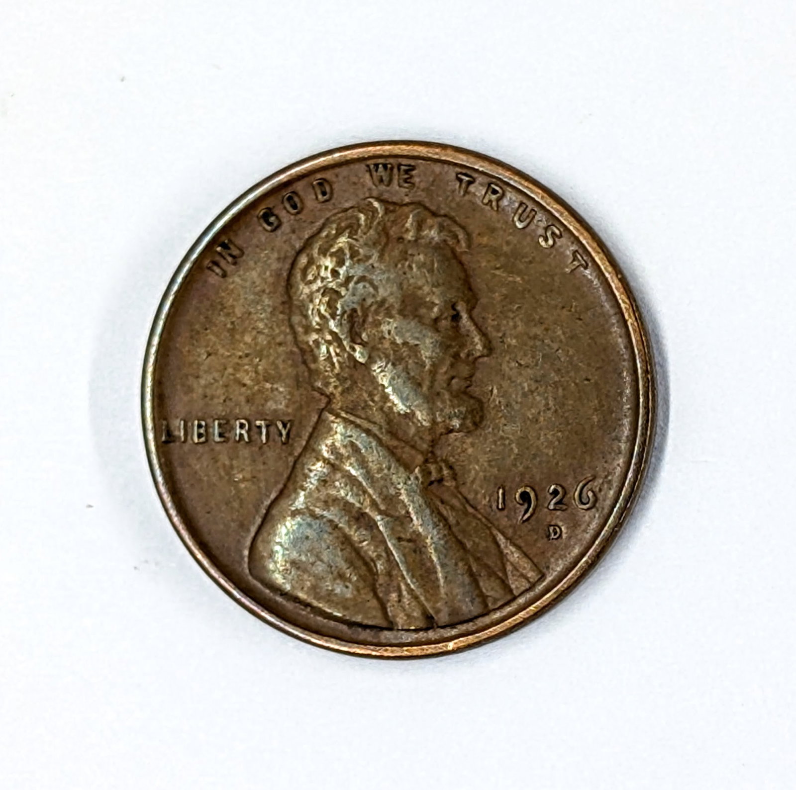 1926-D Wheat Cent: Coin