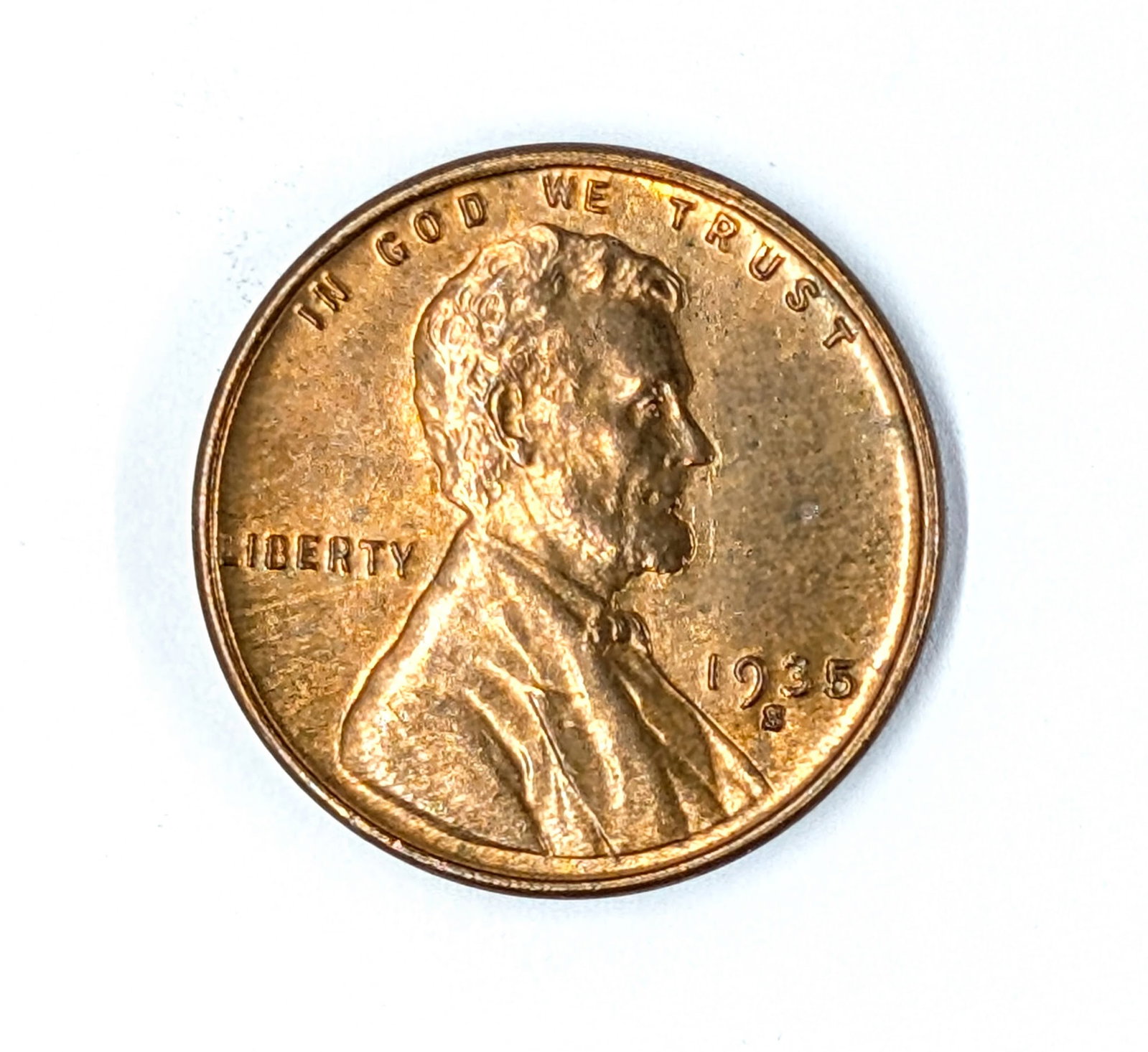 1935-S Wheat Cent- Uncirculated (1 of 2)