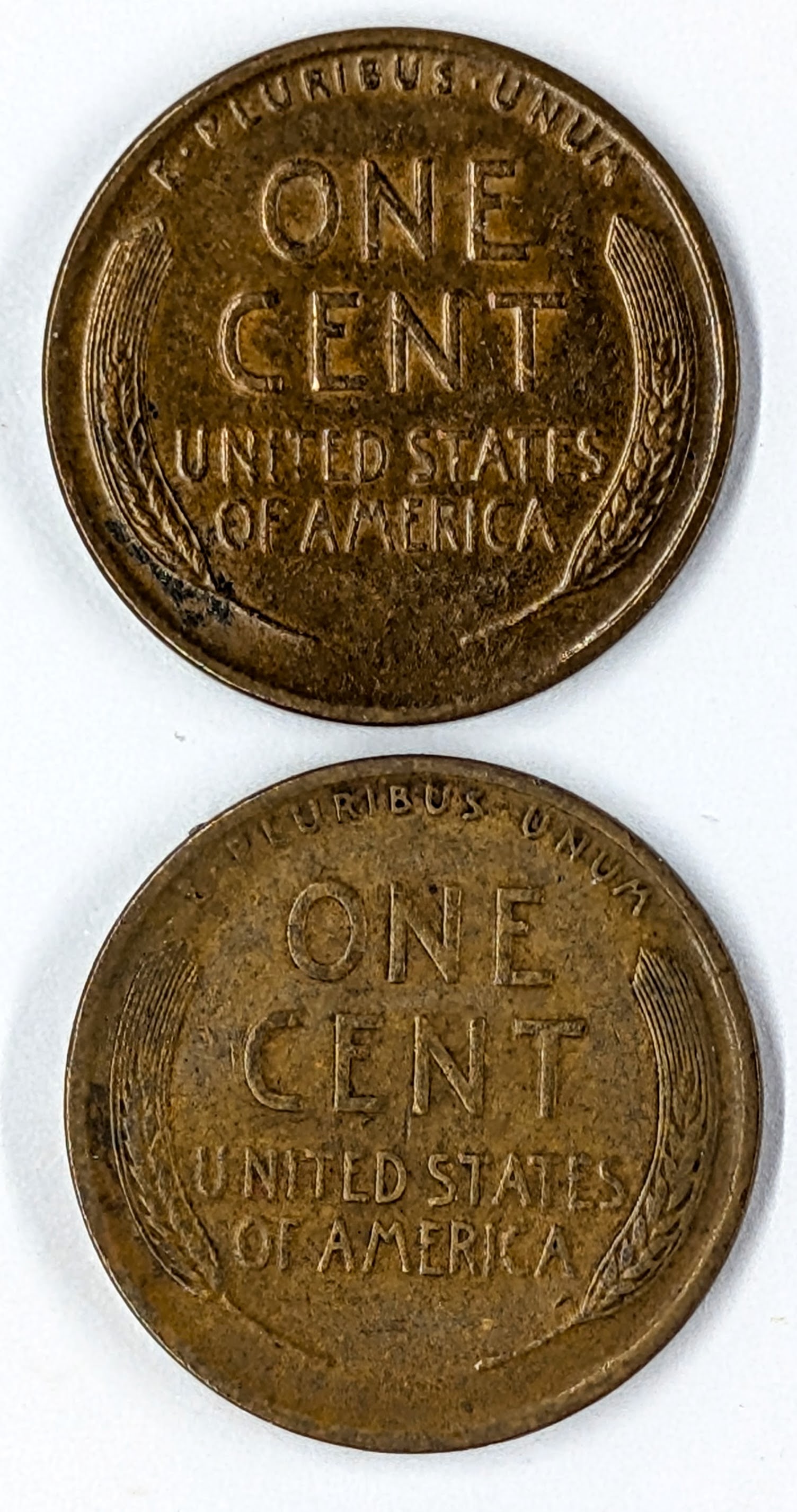 Lot of 2 Wheat Cents- 1923, 1924 - 2