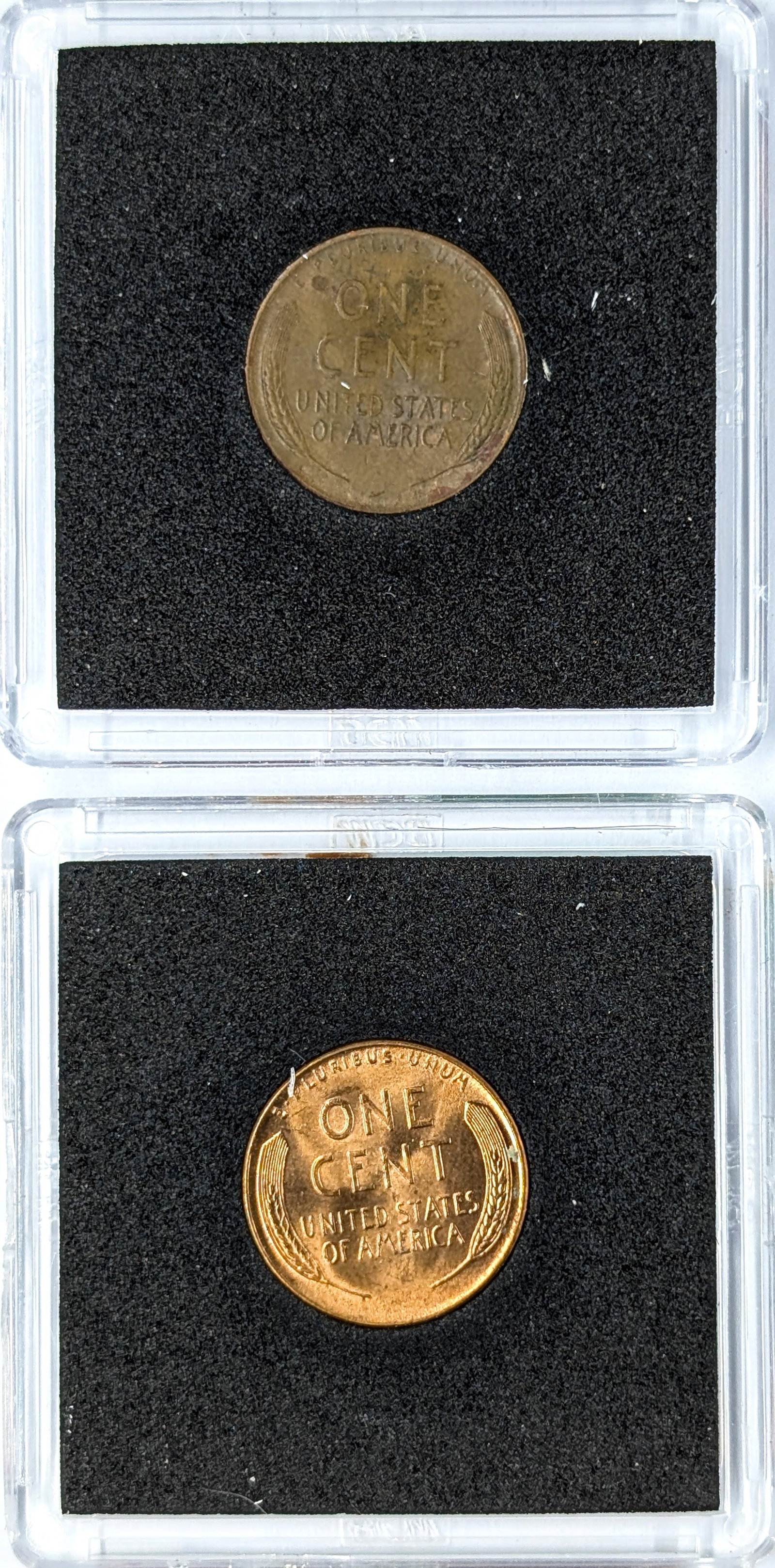 Lot of 2 Uncirculated Wheat Cents- 1947-S, 1949 - 2