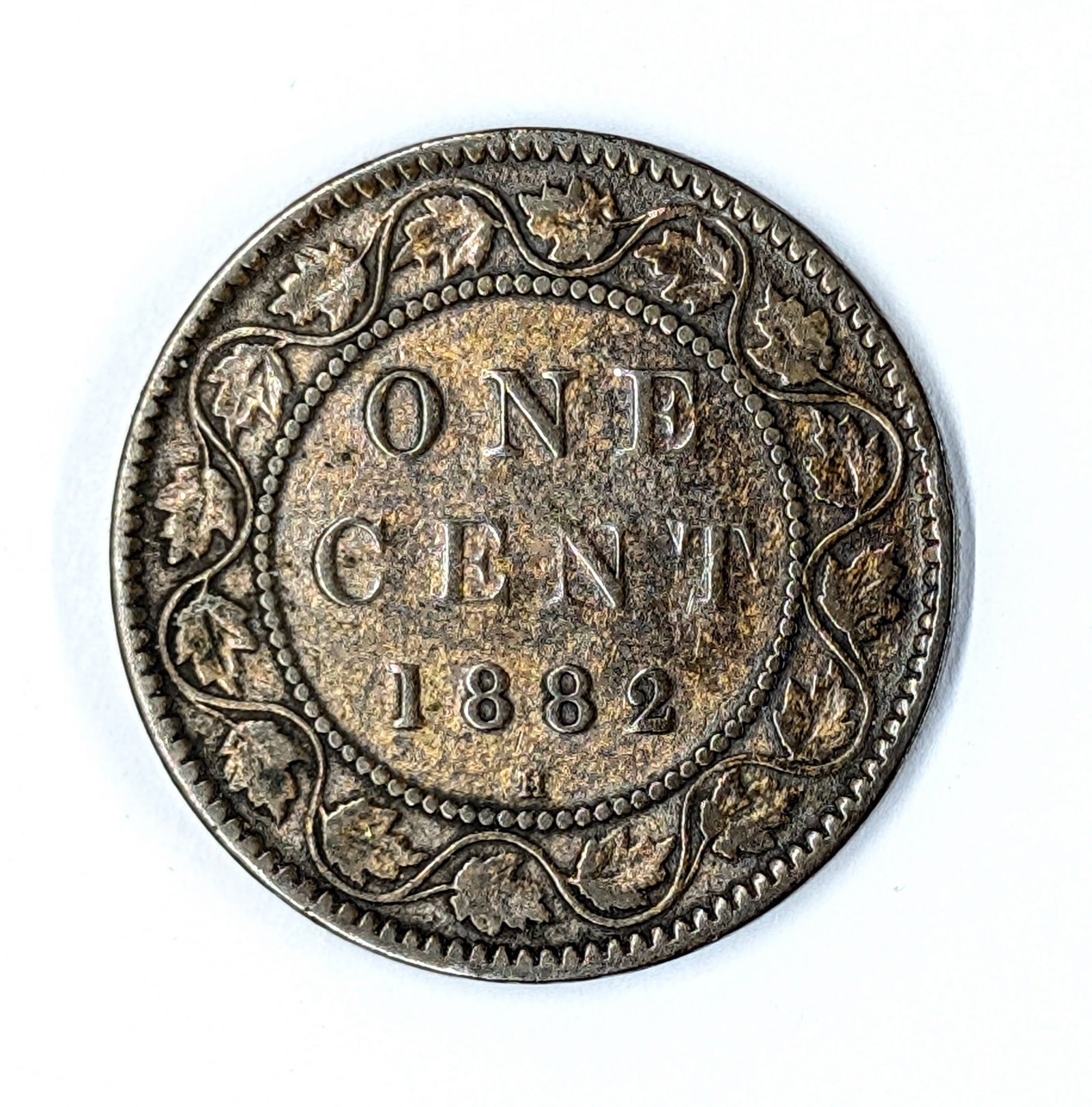 1882 Canadian Large Cent: Coin