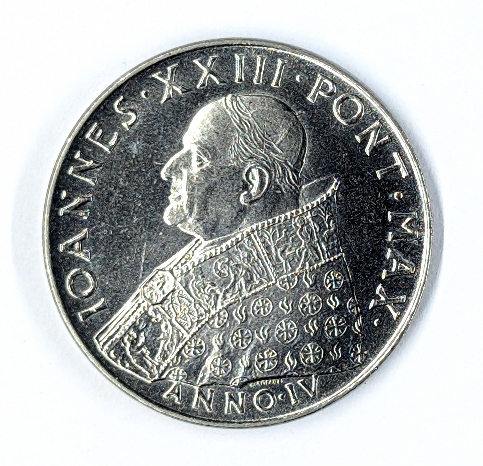 1962 Vatican City 100 Lire Coin: Coin