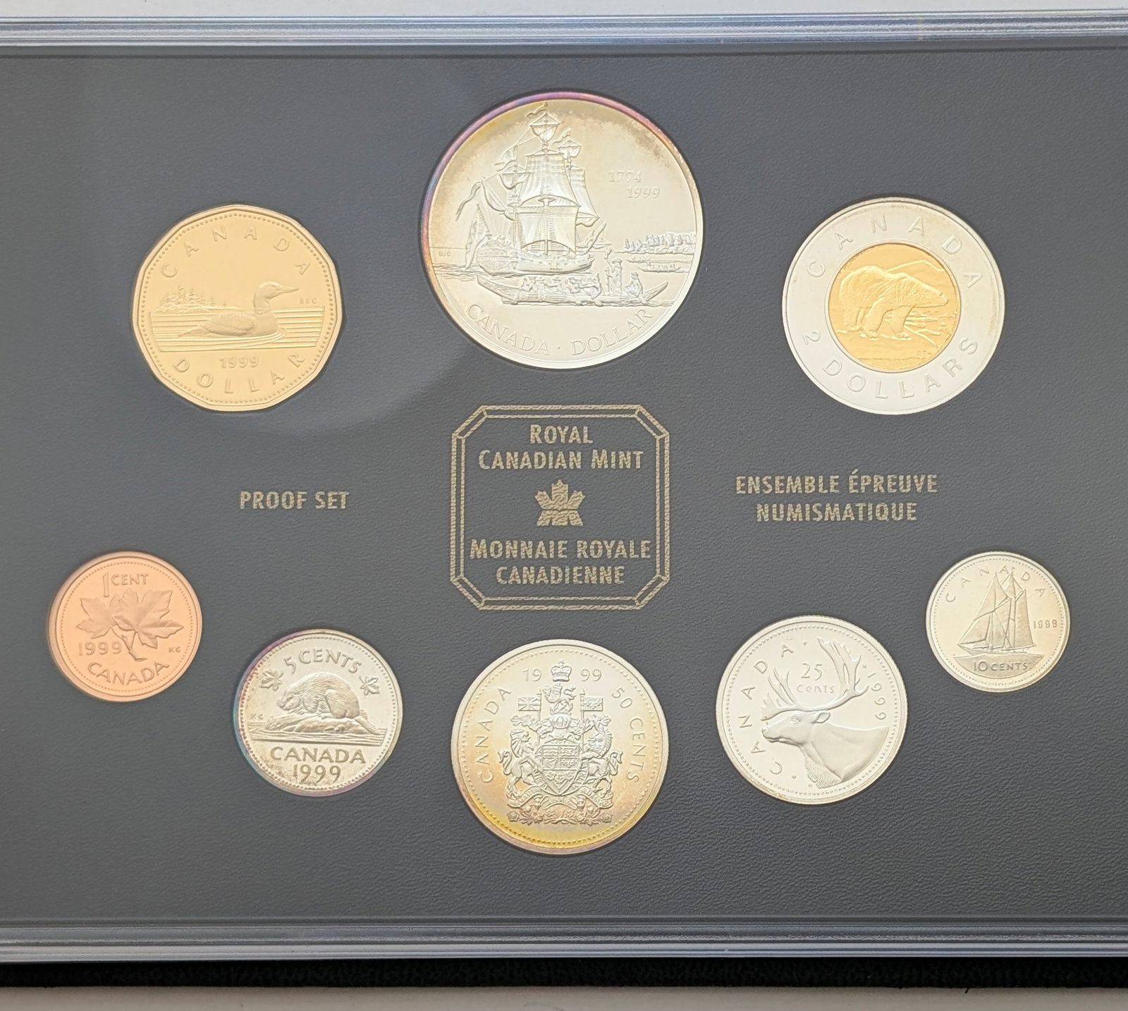 1999 Silver Royal Canadian Mint Proof Set - 2