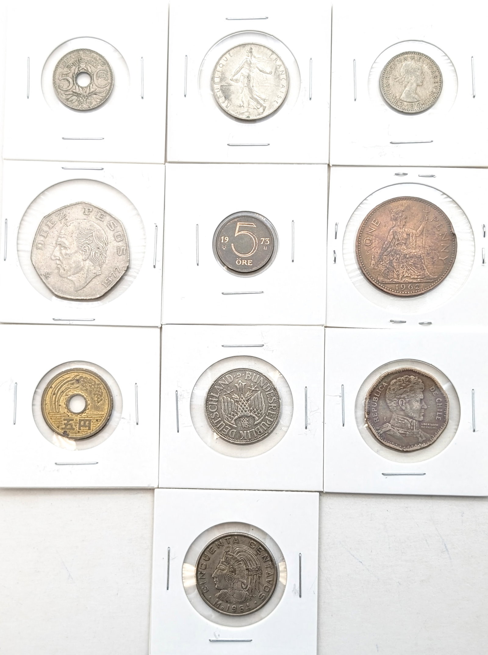 Large Lot of Foreign Coins- Approx 66! - 2