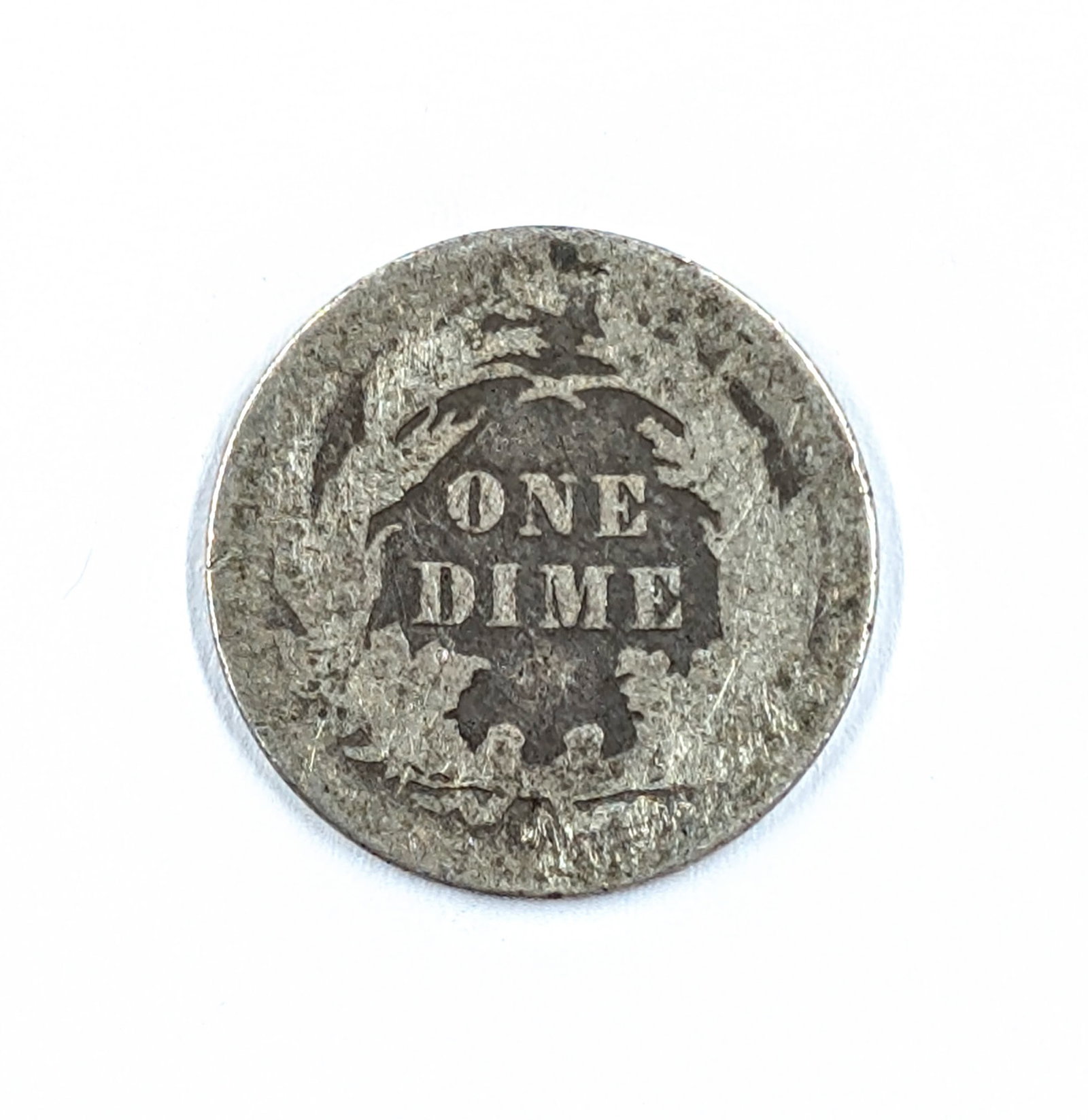 1888 Silver Seated Liberty Dime - 2