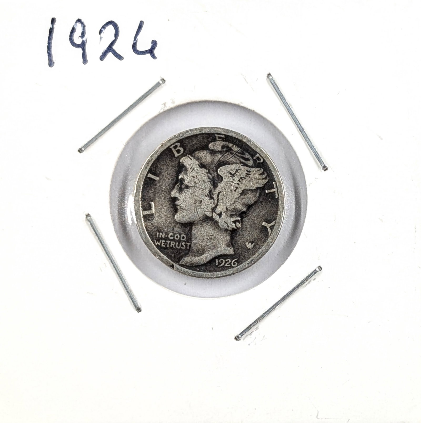 1926 Silver Mercury Dime: Silver
