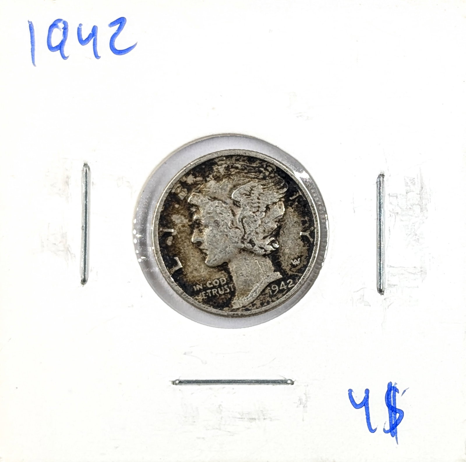 1942 Silver Mercury Dime (1 of 2)
