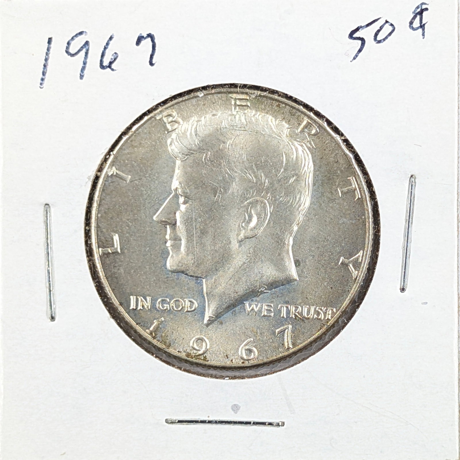 1967 Silver John F Kennedy Half Dollar- Uncirculated (1 of 2)