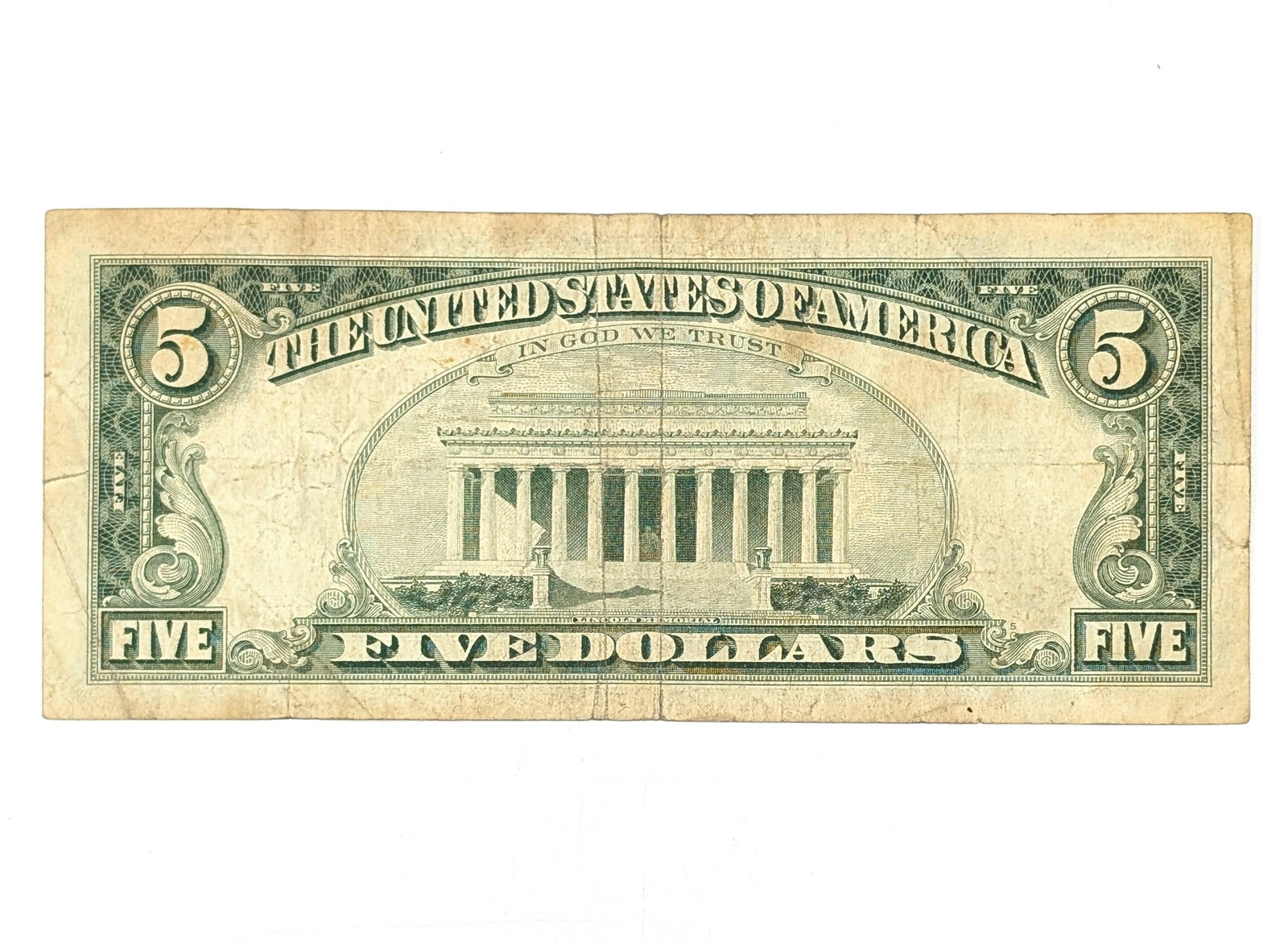 1963 $5 Note - Red Seal - 2