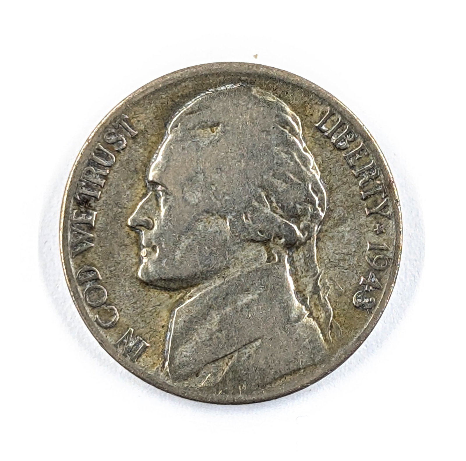 1943-S Silver War Nickel: 35% Silver