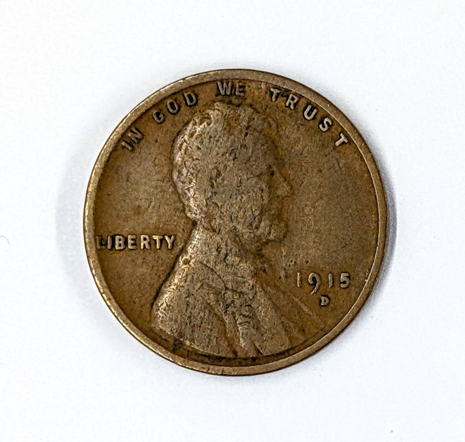 1915-D Wheat Cent: Coin