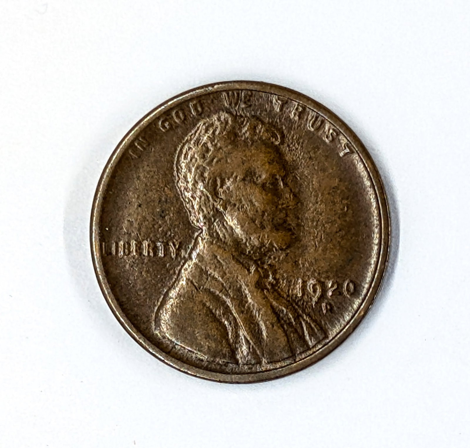 1920-D Wheat Cent: Coin