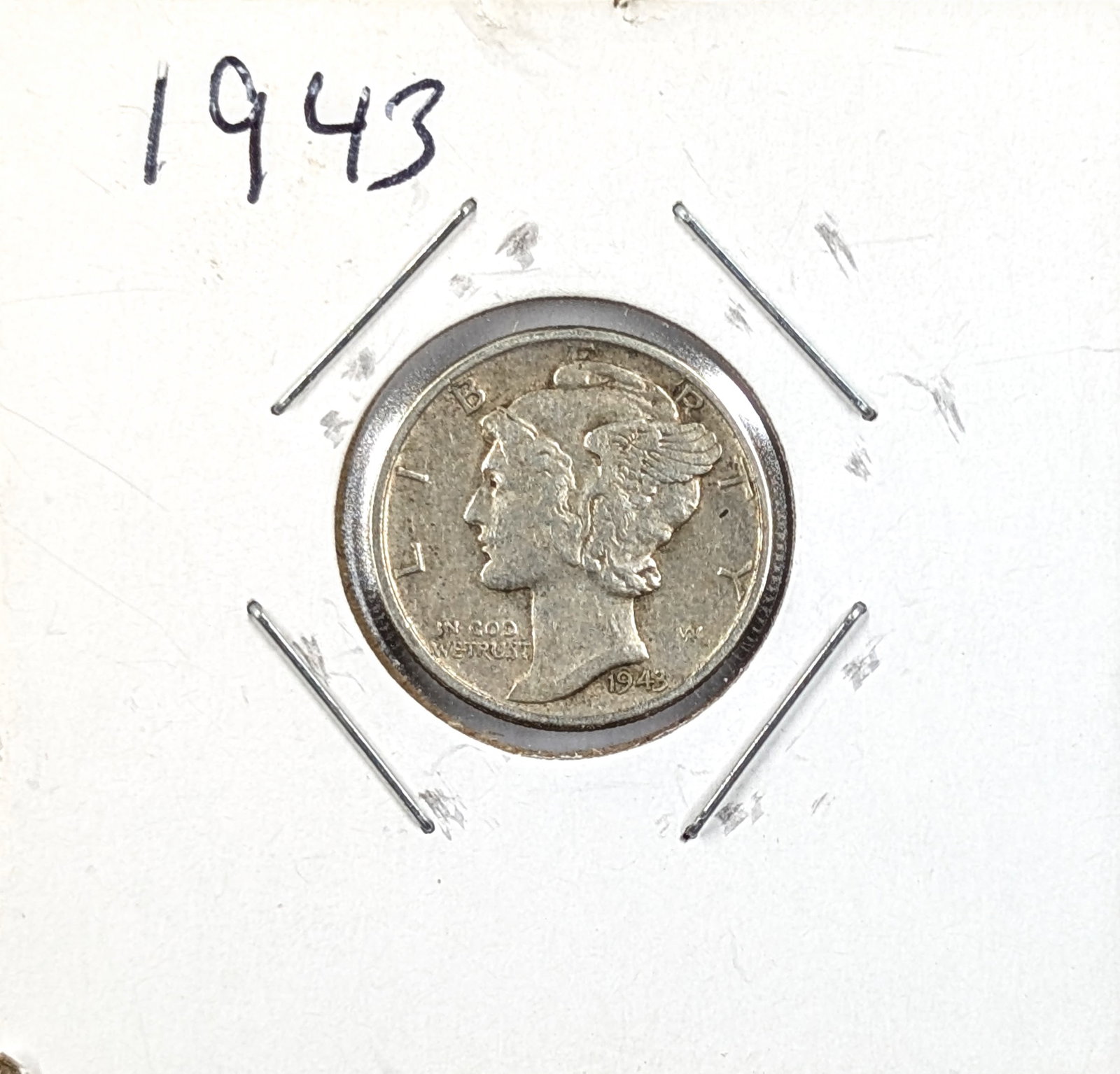 1943 Silver Mercury Dime: Silver