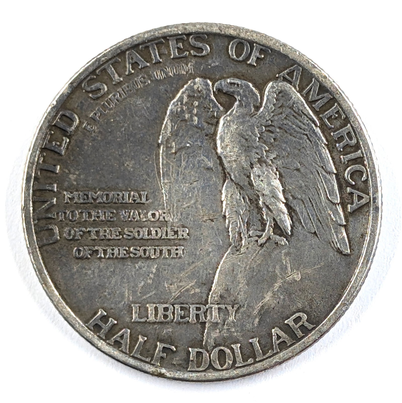FEATURE 1925 Silver Stone Mountain Half Dollar - 2