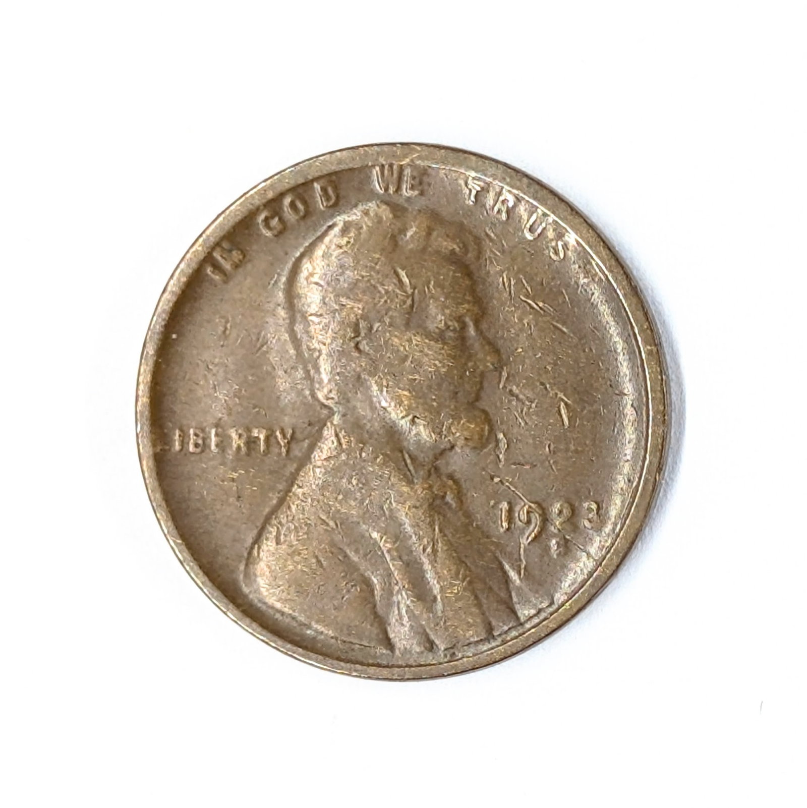 1923-S Wheat Cent - Semi-key Date: Coin