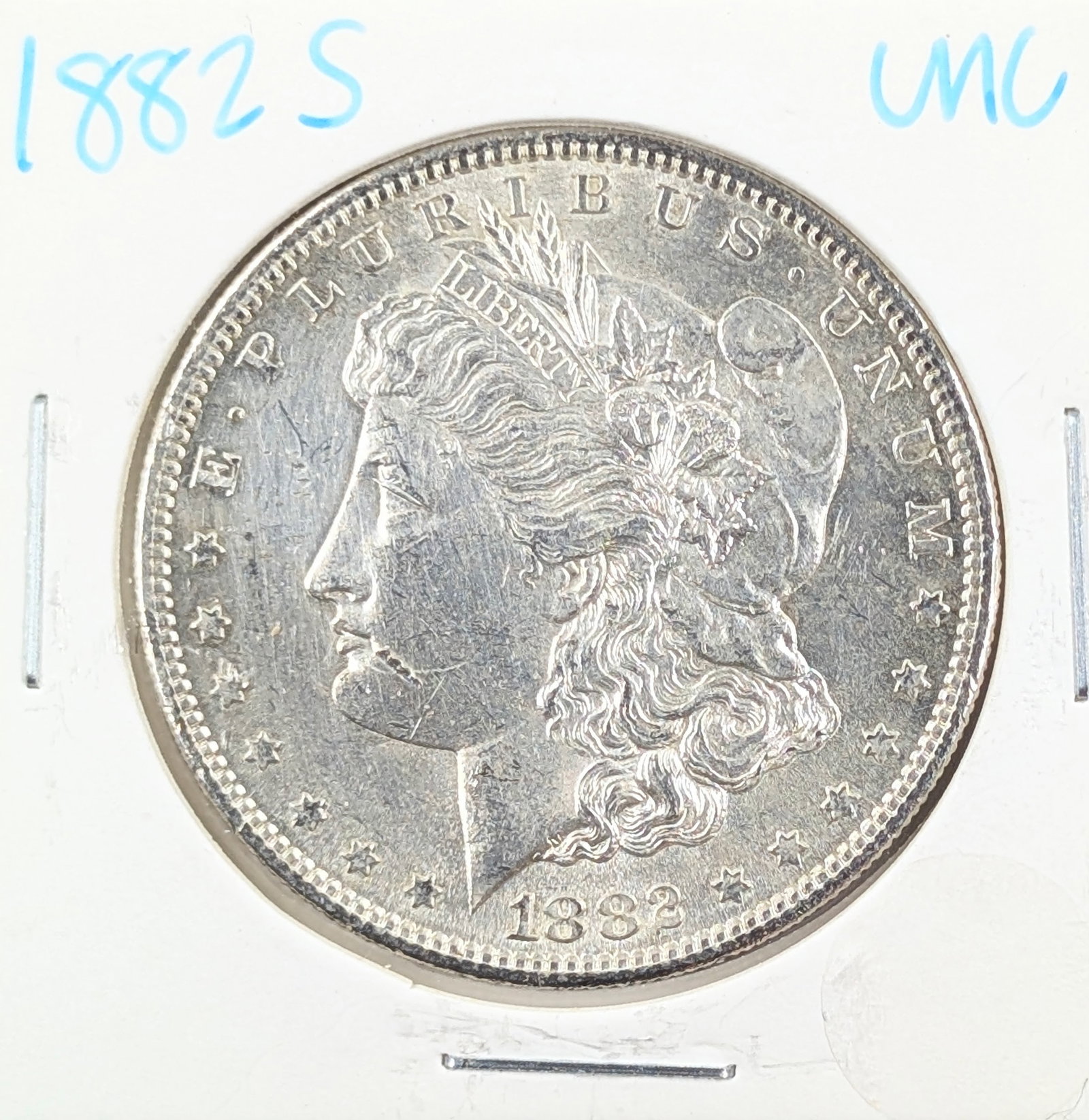 1882-S Morgan Silver Dollar - Uncirculated: Silver