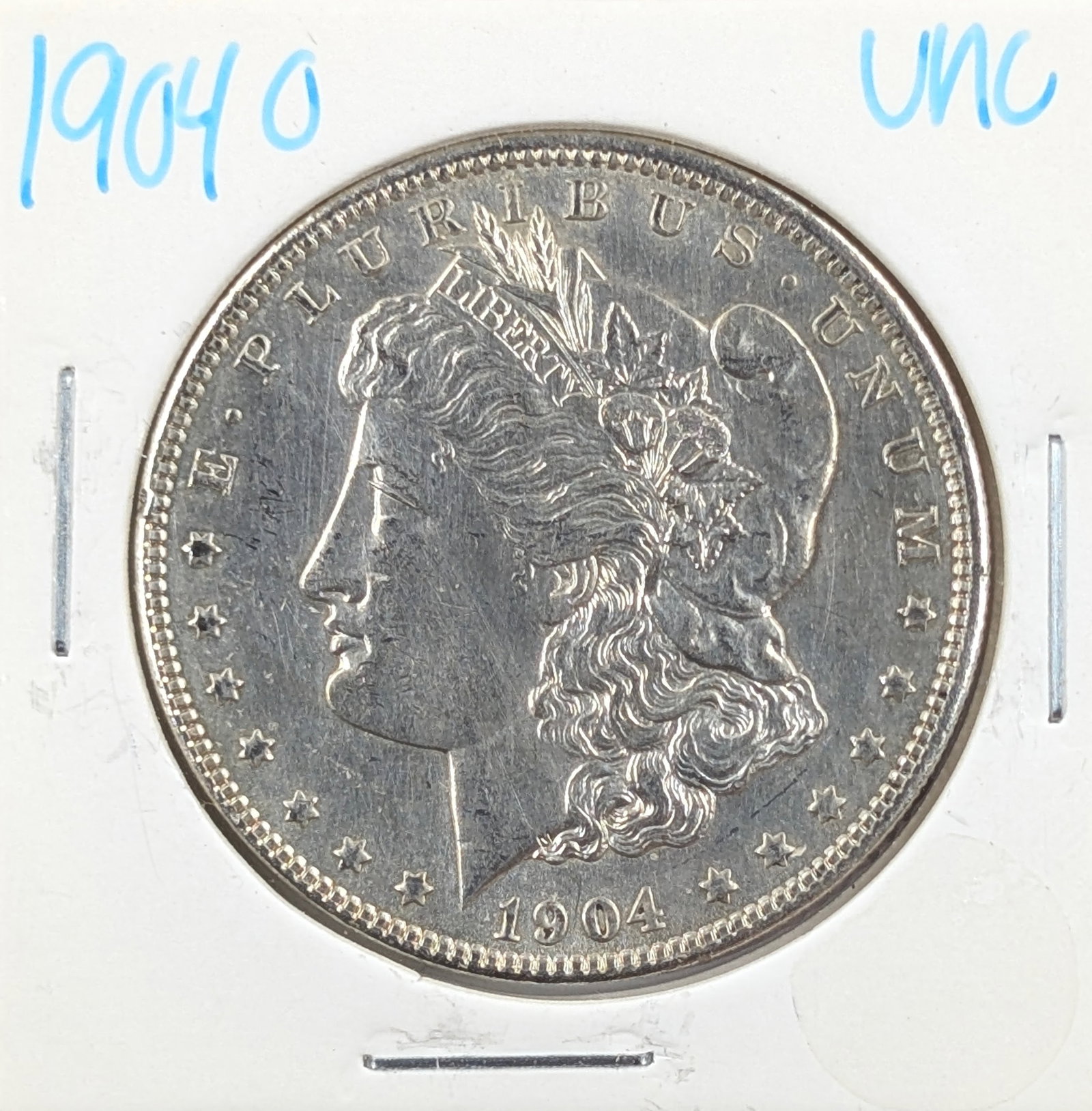 1904-O Morgan Silver Dollar - Uncirculated (1 of 2)