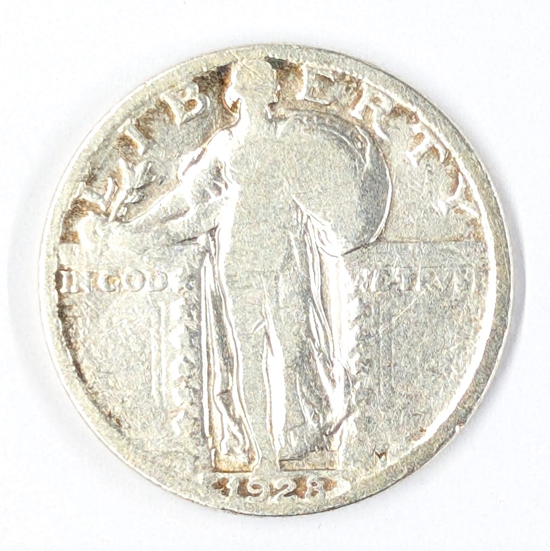 1928 Silver Standing Liberty Quarter (1 of 2)