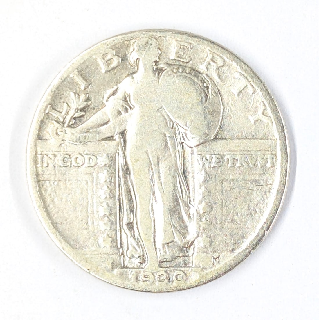 1930 Silver Standing Liberty Quarter (1 of 2)