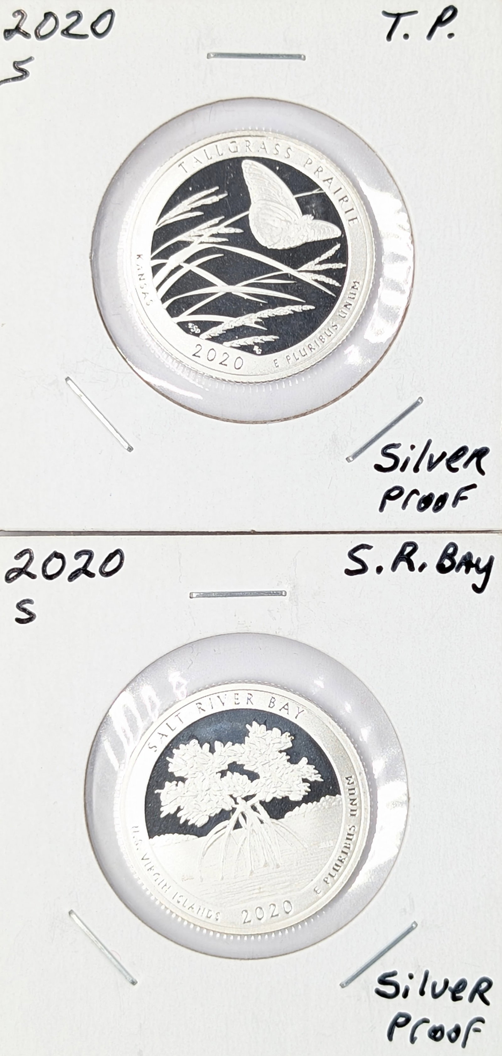 Lot of 2 - 2020-S America the Beautiful Quarters - Proofs (1 of 2)