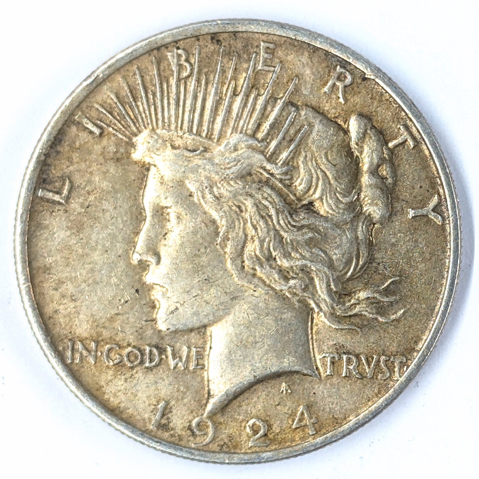 1924 Silver Peace Dollar: Silver