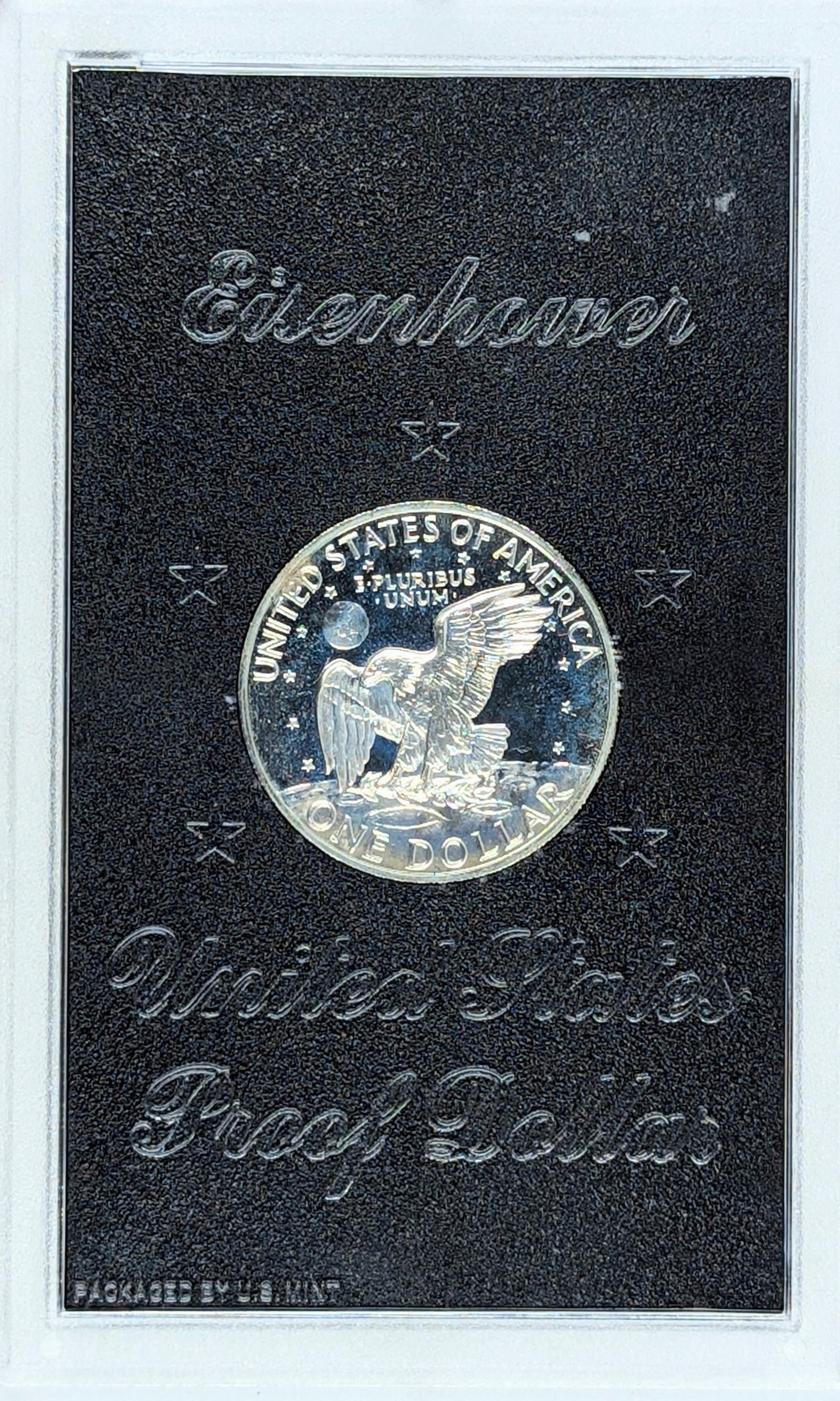 1971-S Eisenhower " Ike" Proof Silver Dollar - Toned - 3