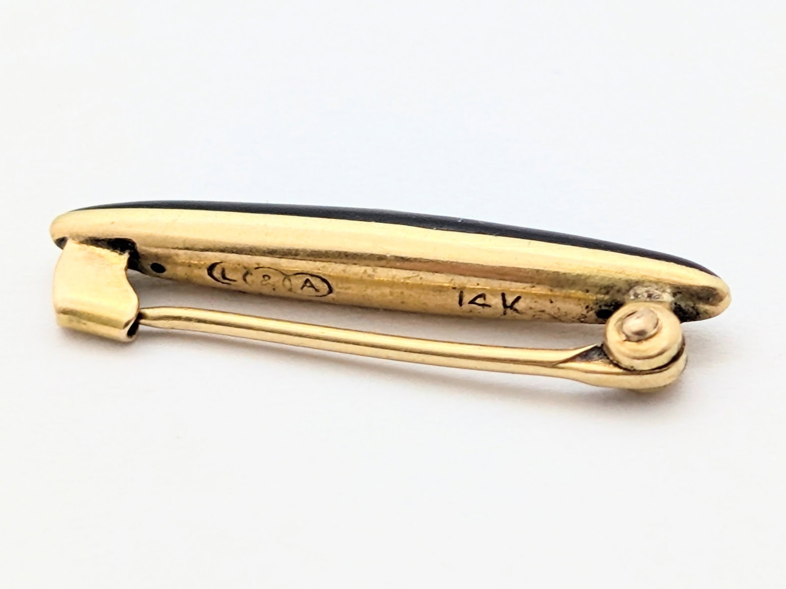 Vintage 14K Gold L&A Brooch - 0.73g - 2