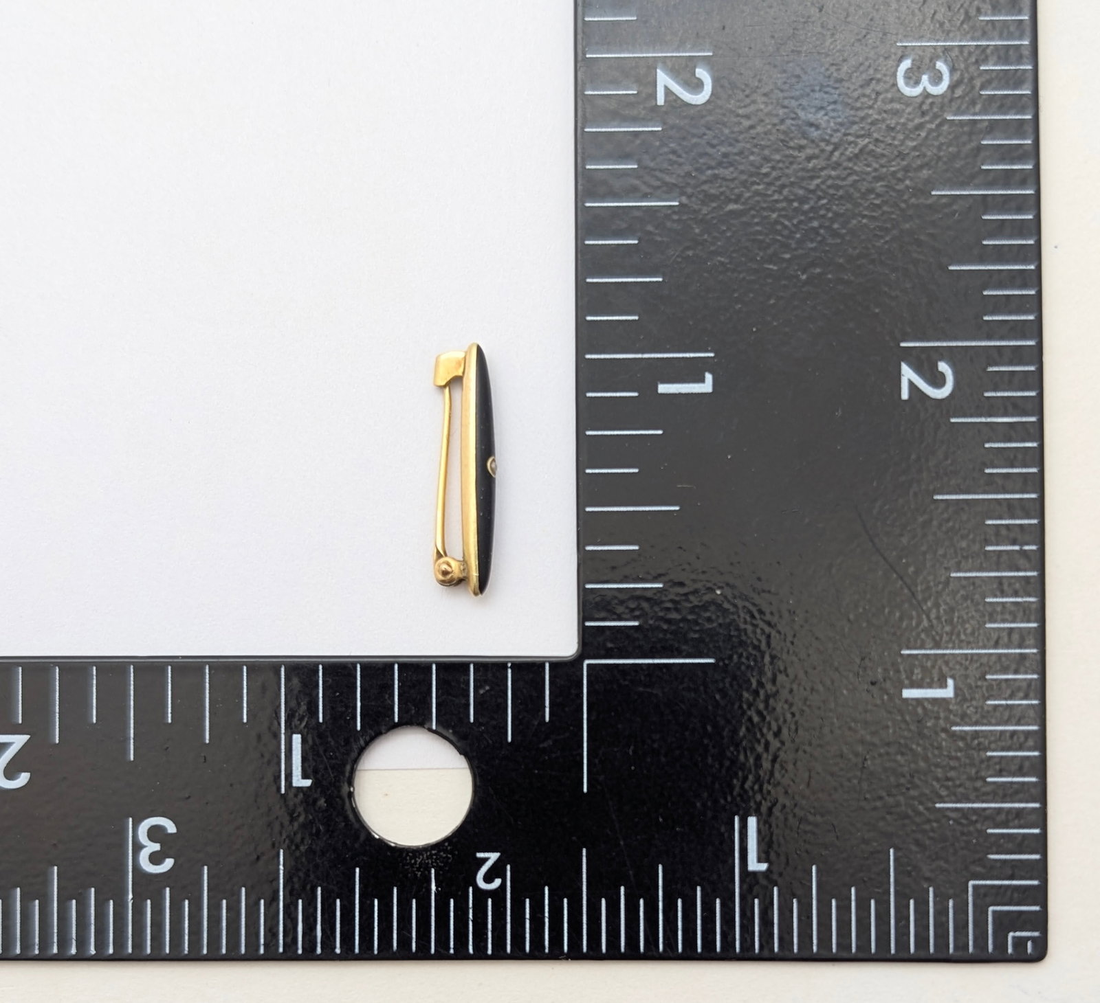 Vintage 14K Gold L&A Brooch - 0.73g - 4