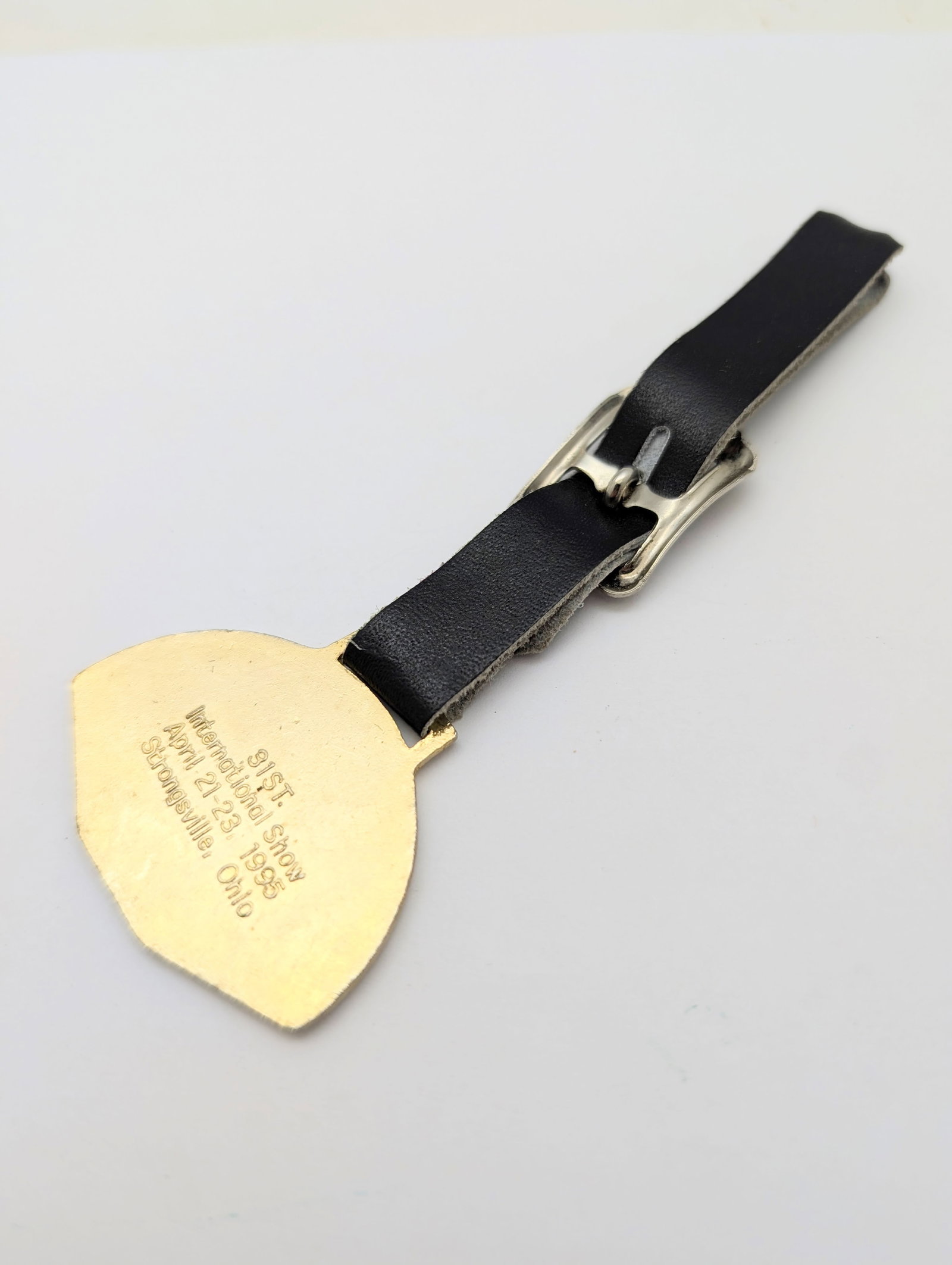 Lot of 2 Accessories - Swiss Pocket Knife & John Deere Pocket Watch Fob - 3